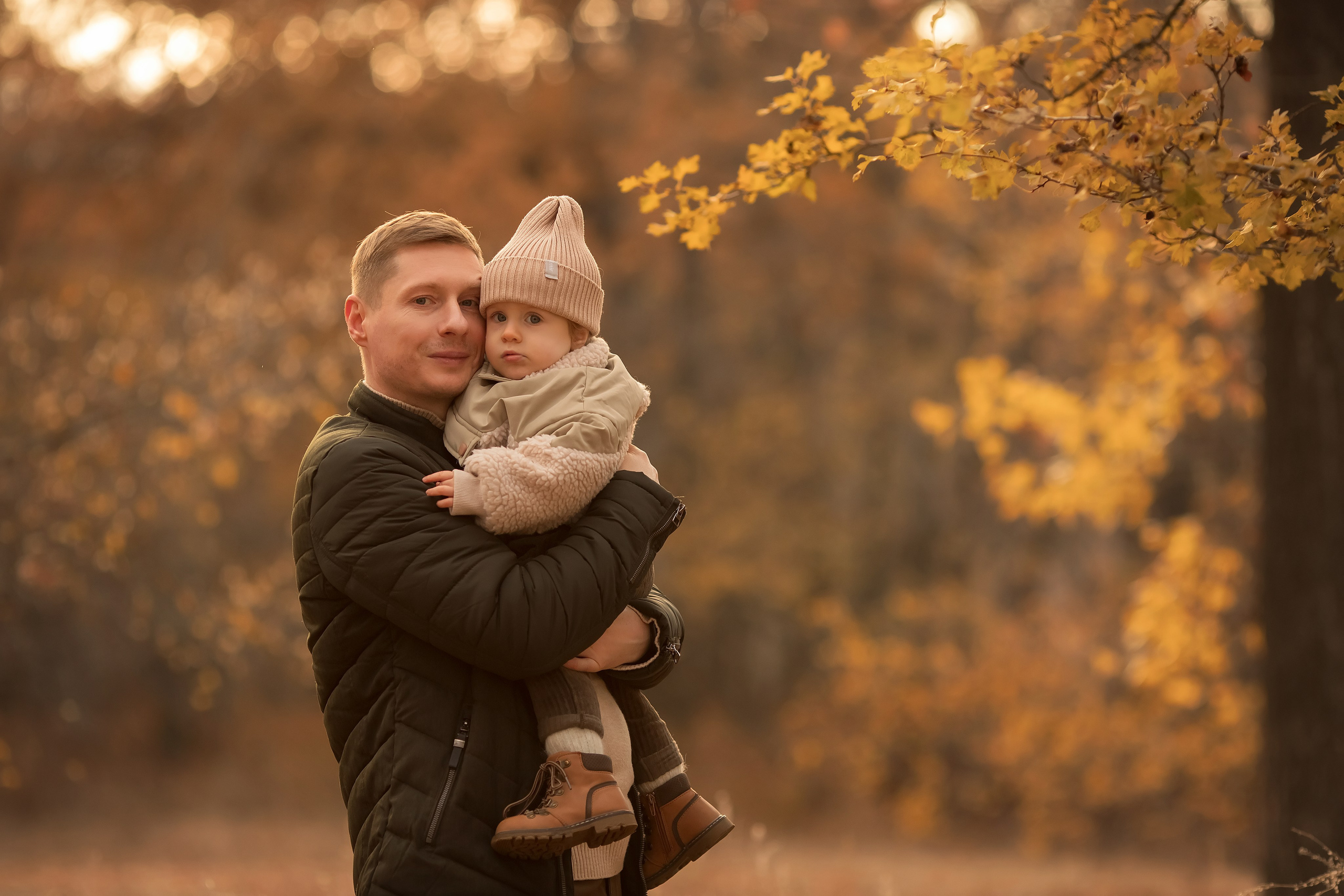 Осень в лесу. Семейный и детский фотограф в Саратове Полина Коткина
