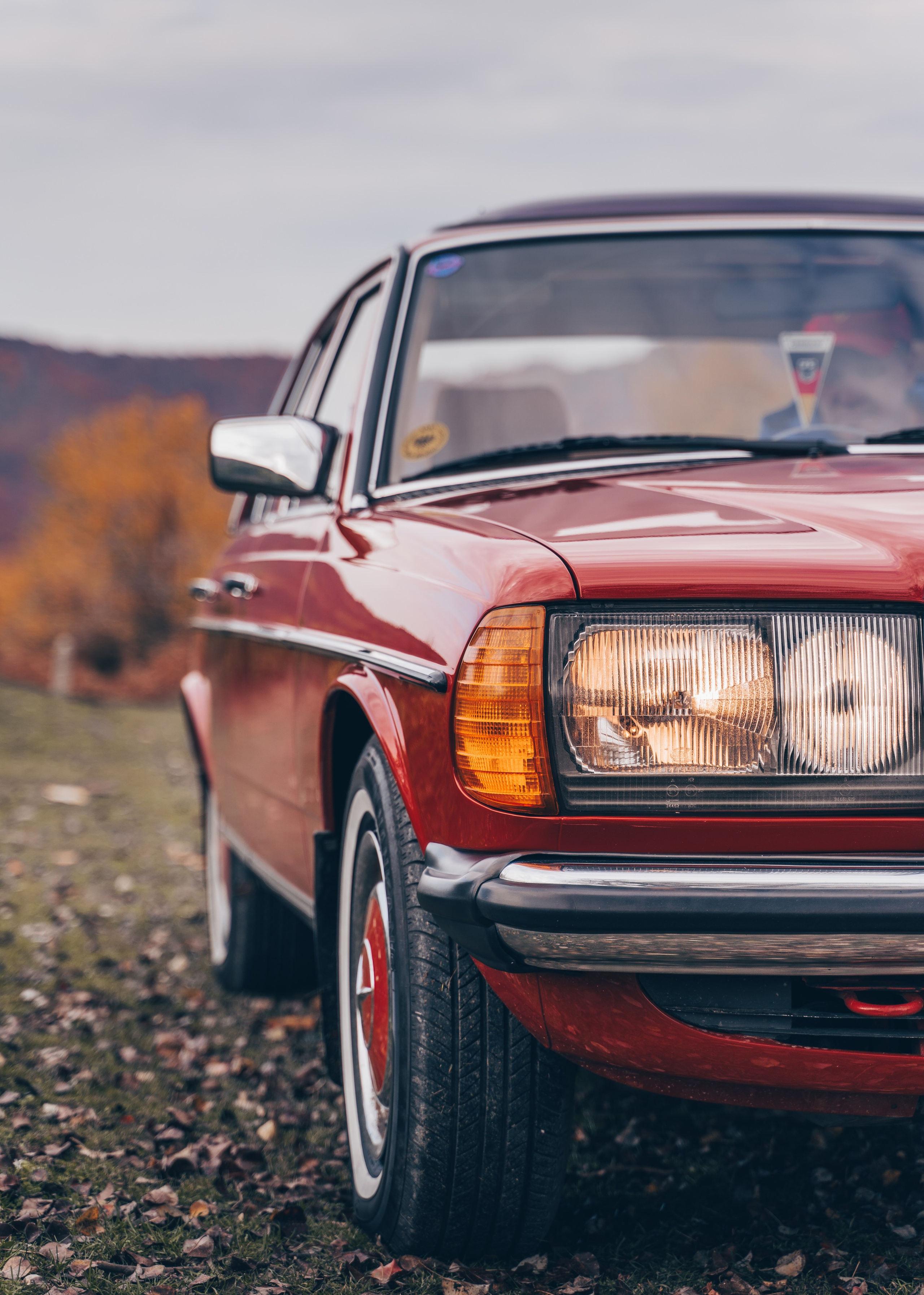 Retro Mercedes in Autumn. Автомобильный и просто лучший фотограф в Сочи Nikita No Name