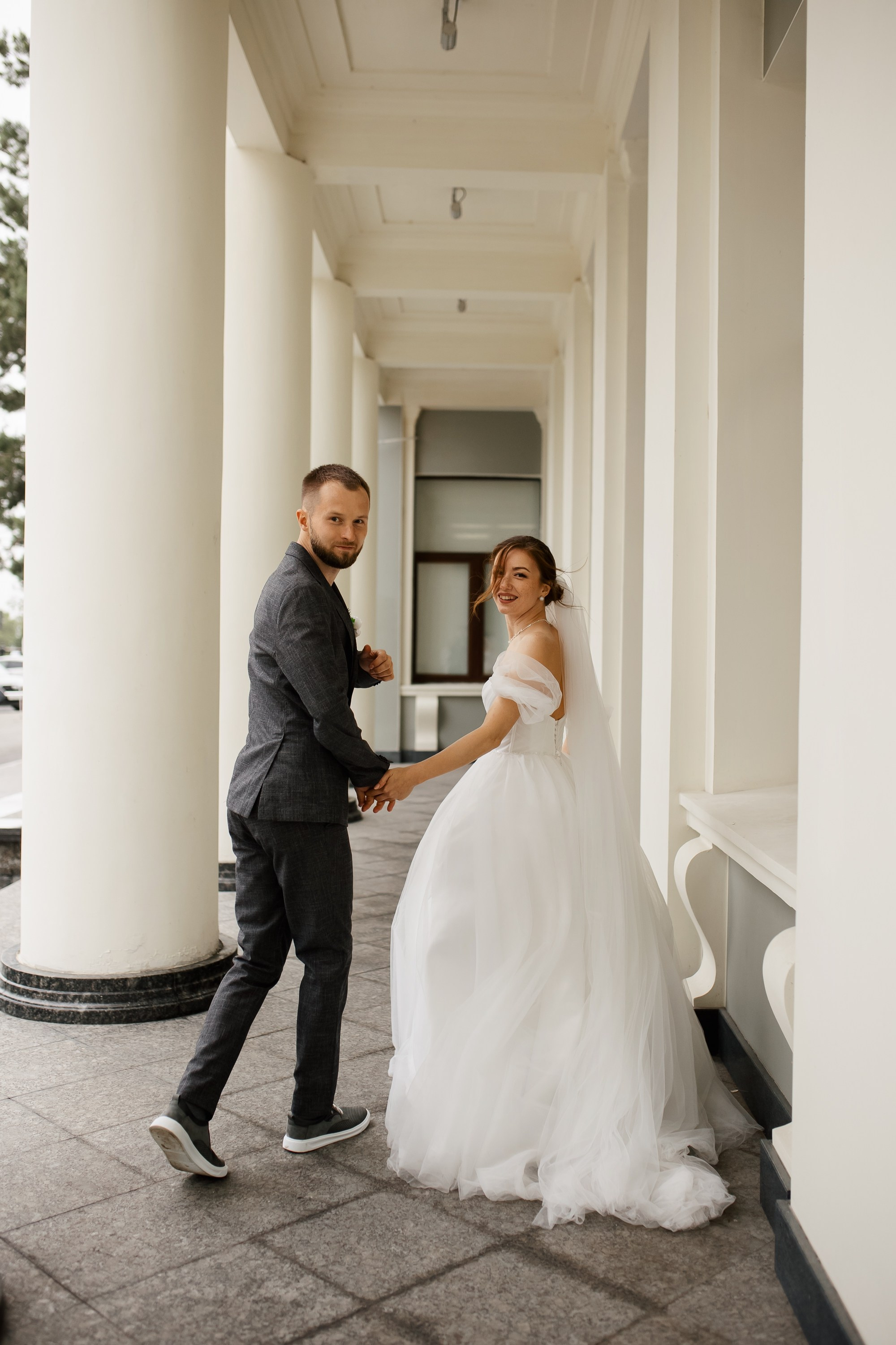 Константин и Антонина. Набережная.Дом Офицеров. Свадебный фотограф в Хабаровске