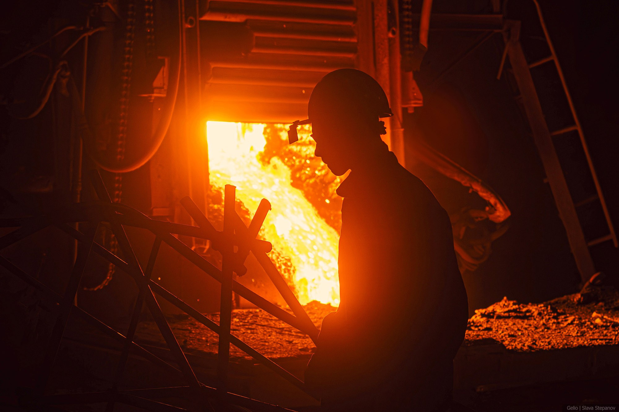 Металлургия. Фотограф Слава Степанов, Gelio