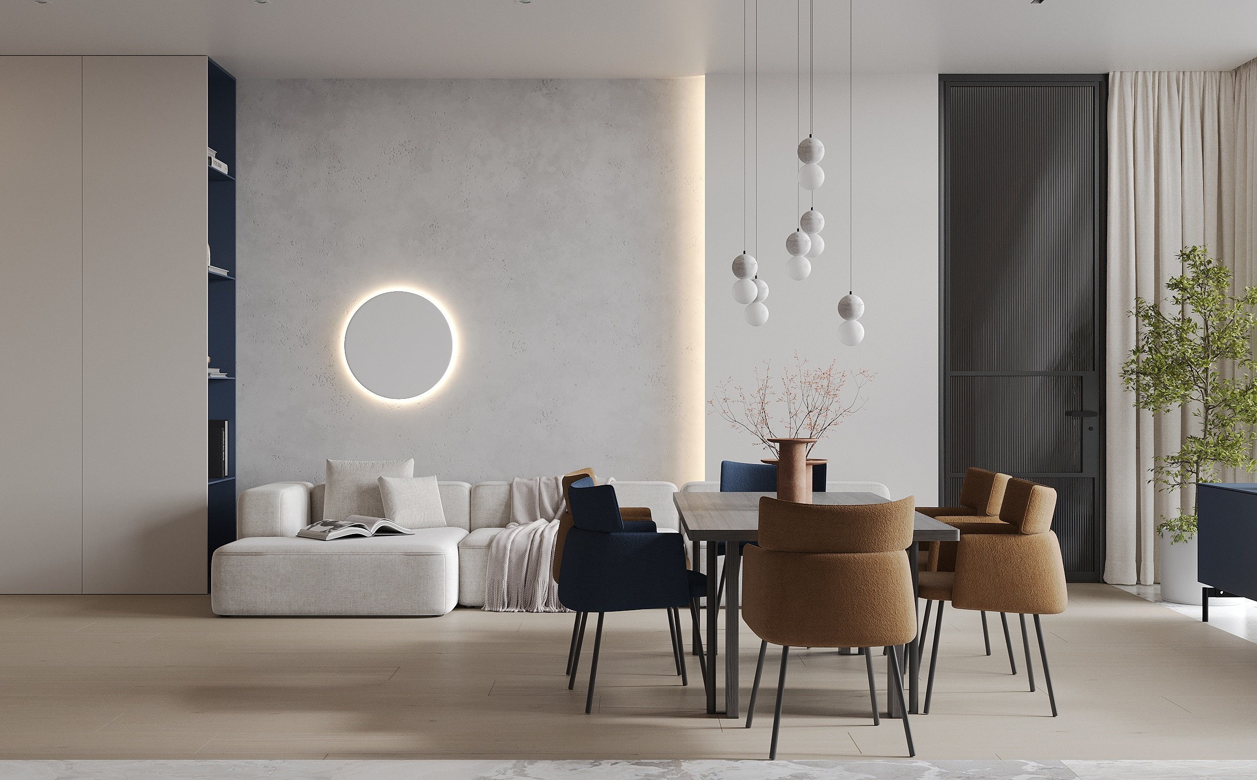 Гостиная в современном стиле. Дизайнеры интерьеров для элитных квартир.