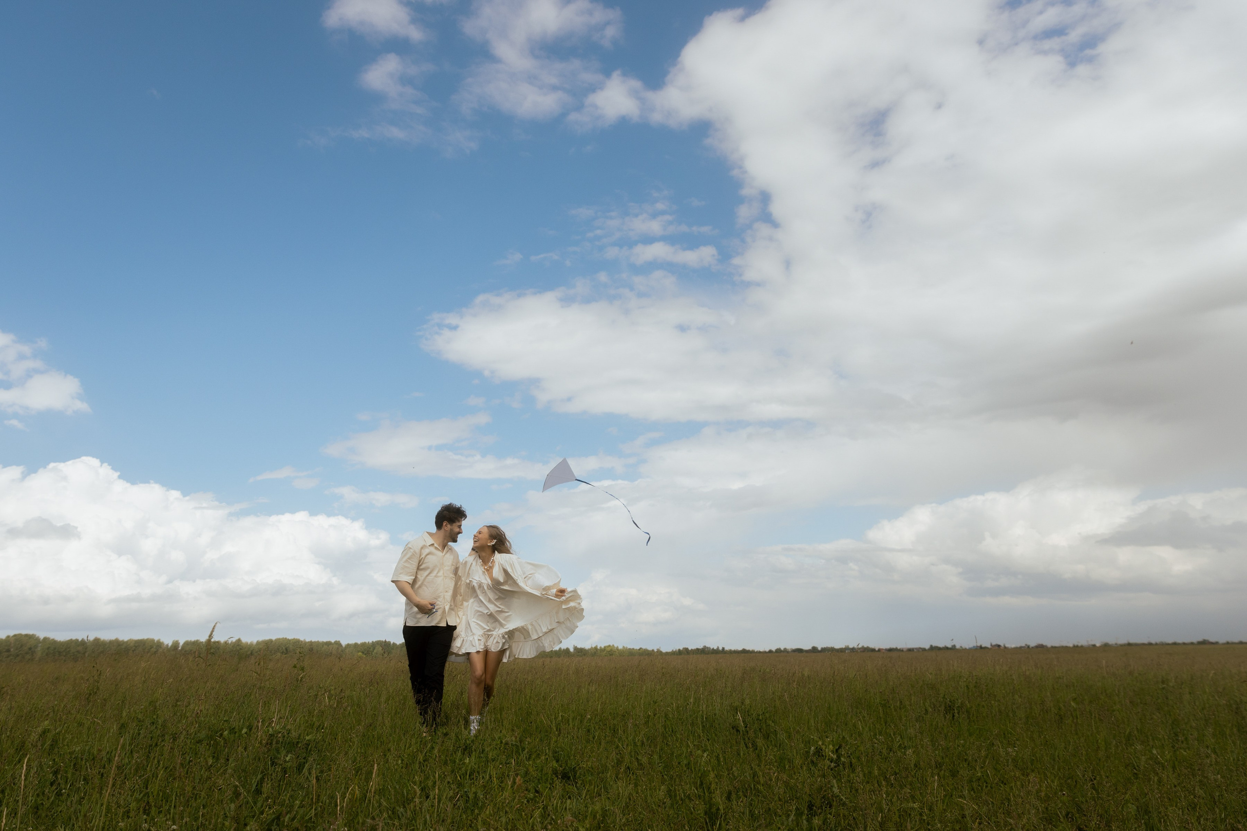 Надя и Вова, современная классика за городом, СПб. Фотограф в Москве Екатерина Черненко