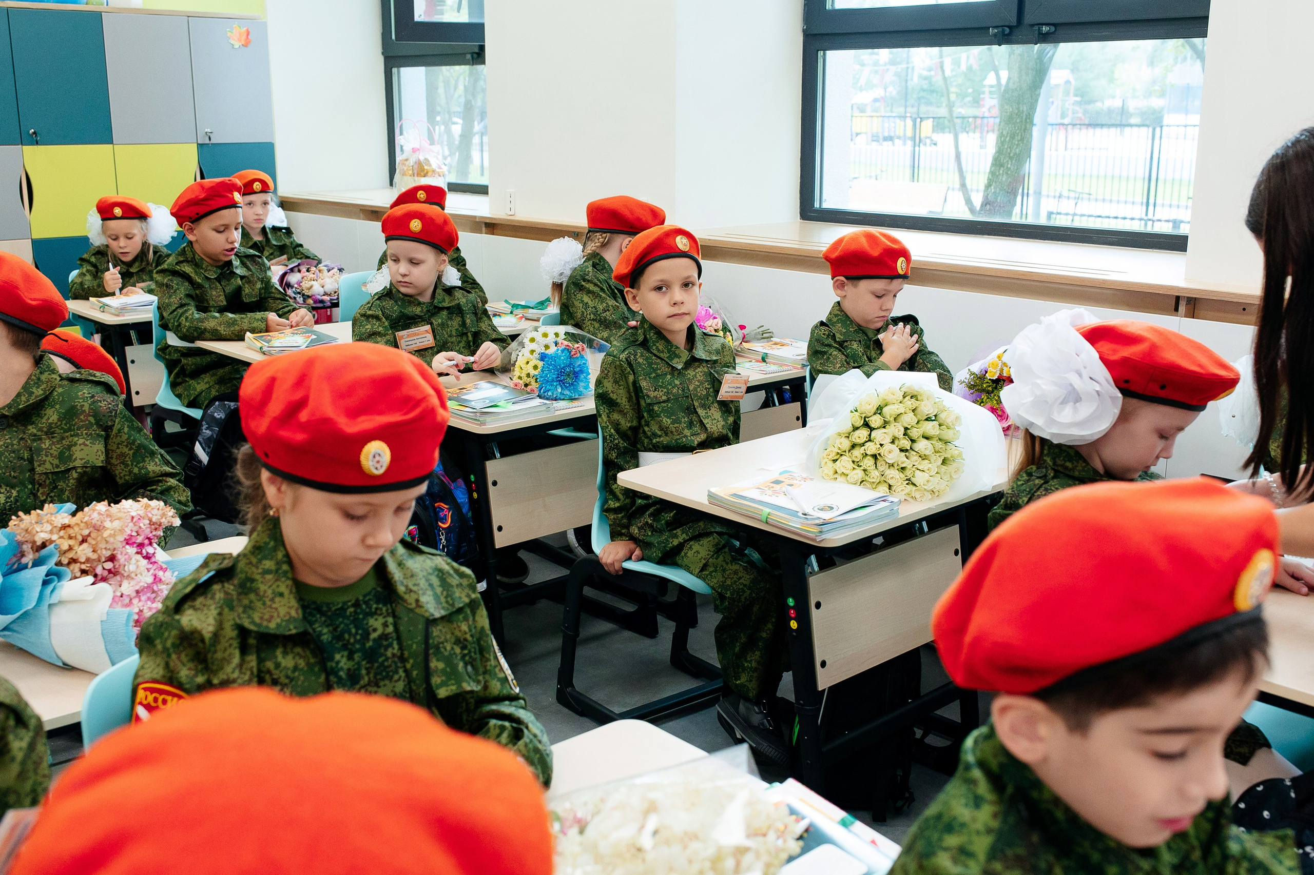 1-A класс 1 сентября. Семейный и детский фотограф в Москве Александра Мак
