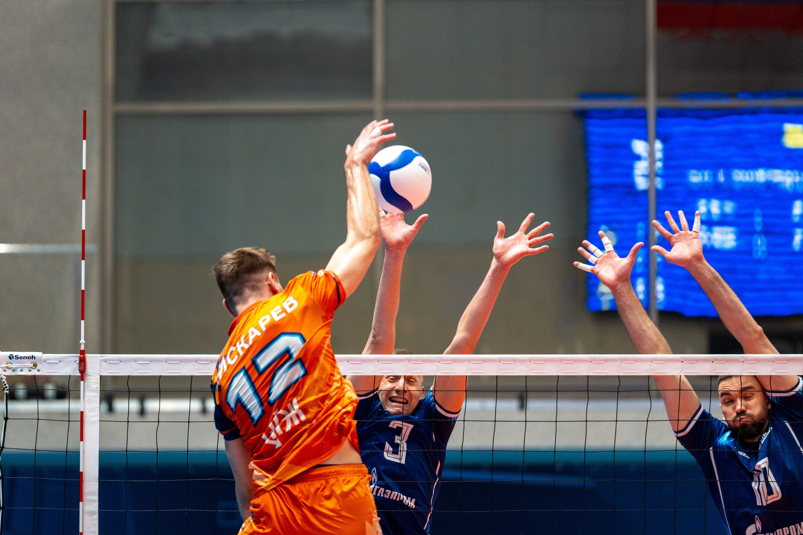 Зенит (Санкт-Петербург) — Кузбасс (Кемерово) 3:0 | Мужская Суперлига, 15-й тур — фото. Спортивный фотограф в Санкт-Петербурге | Антон Гауф