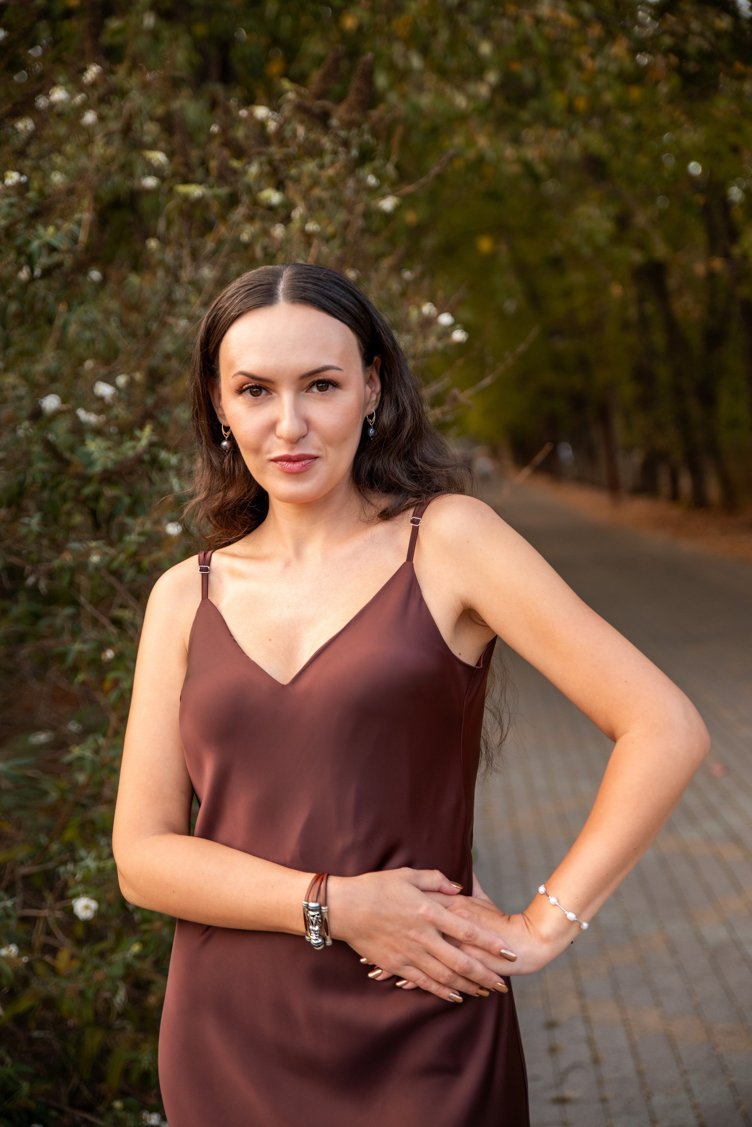 Елена в Дендрарии Краснодар. Фотограф в Краснодаре Анна Карелина