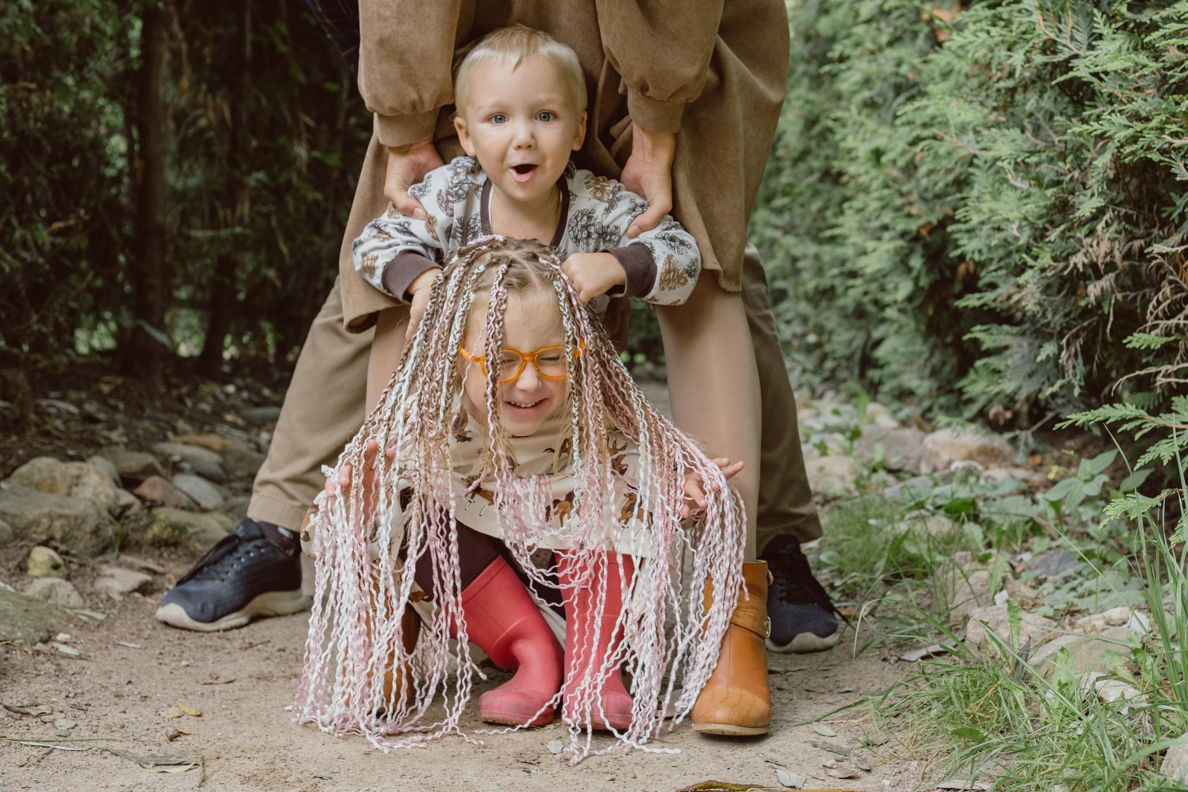 В парке. Свадебные и семейные фотографы в Москве Максим и Оксана Первомай