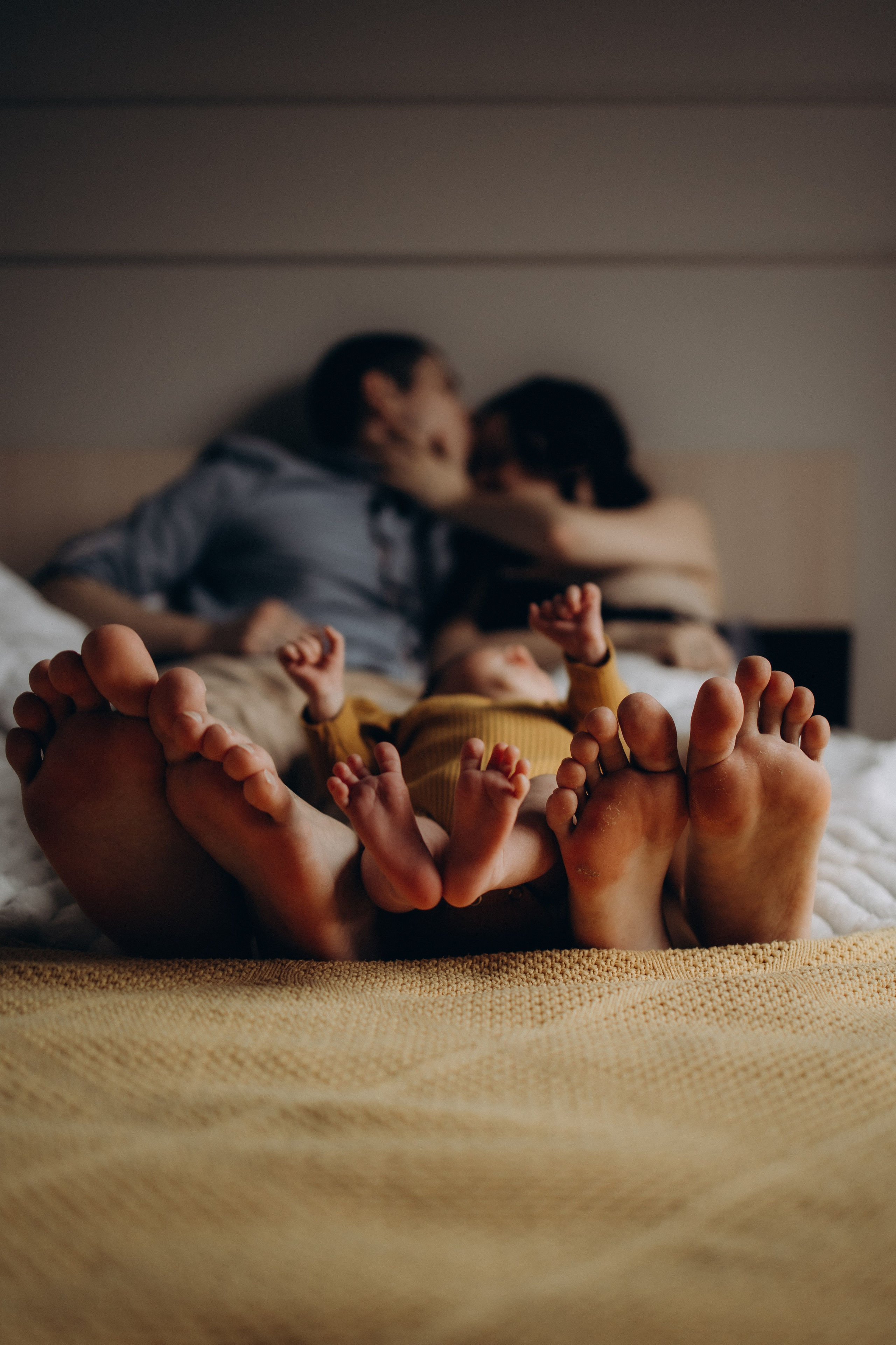 Ньюборн в Москве с малышкой Тоней. Семейный фотограф в Москве и Люберцах Юлия Гуськова