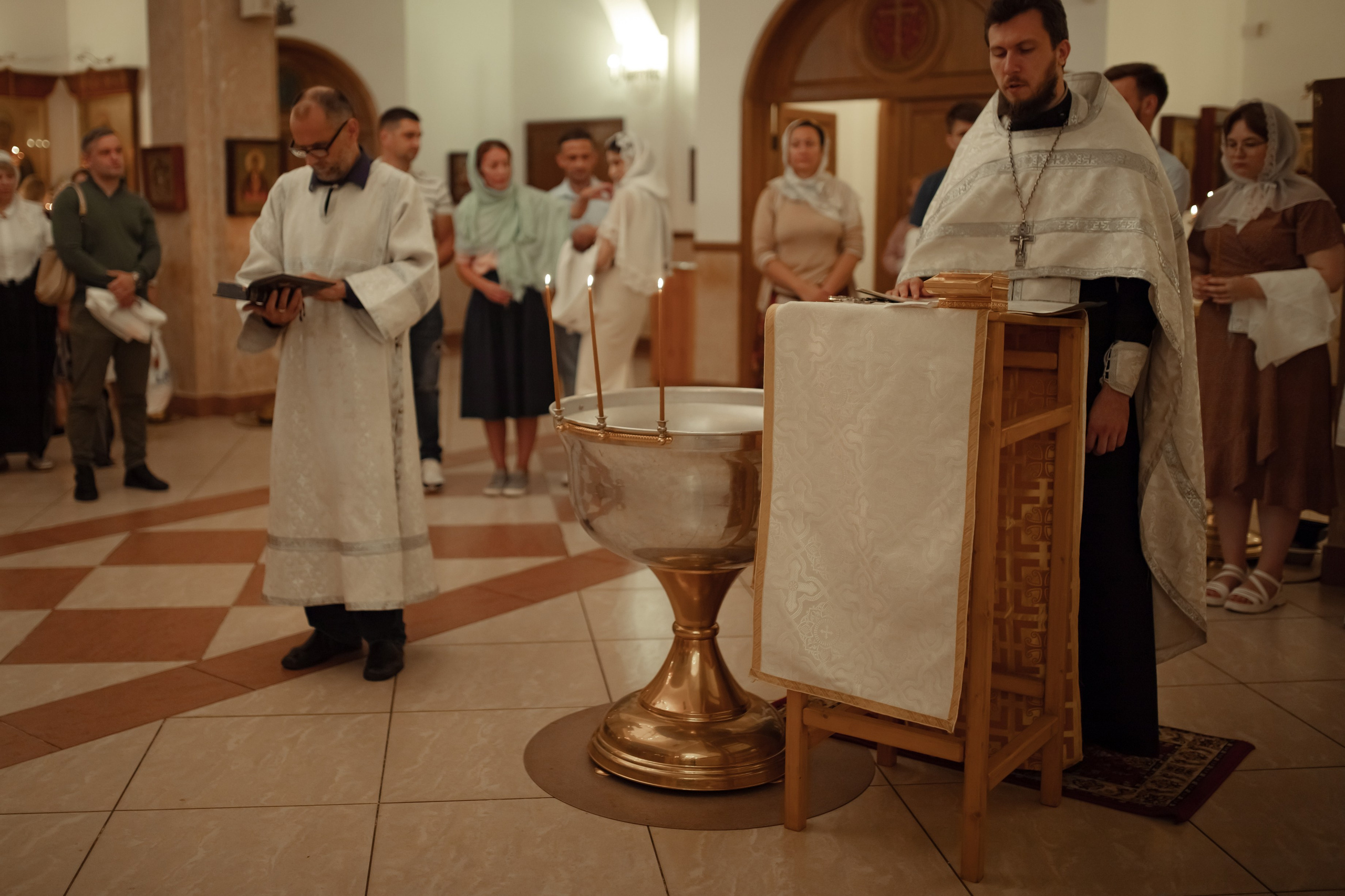 Крещение Анастасии. Семейный и детский фотограф в Москве Дорогова Екатерина