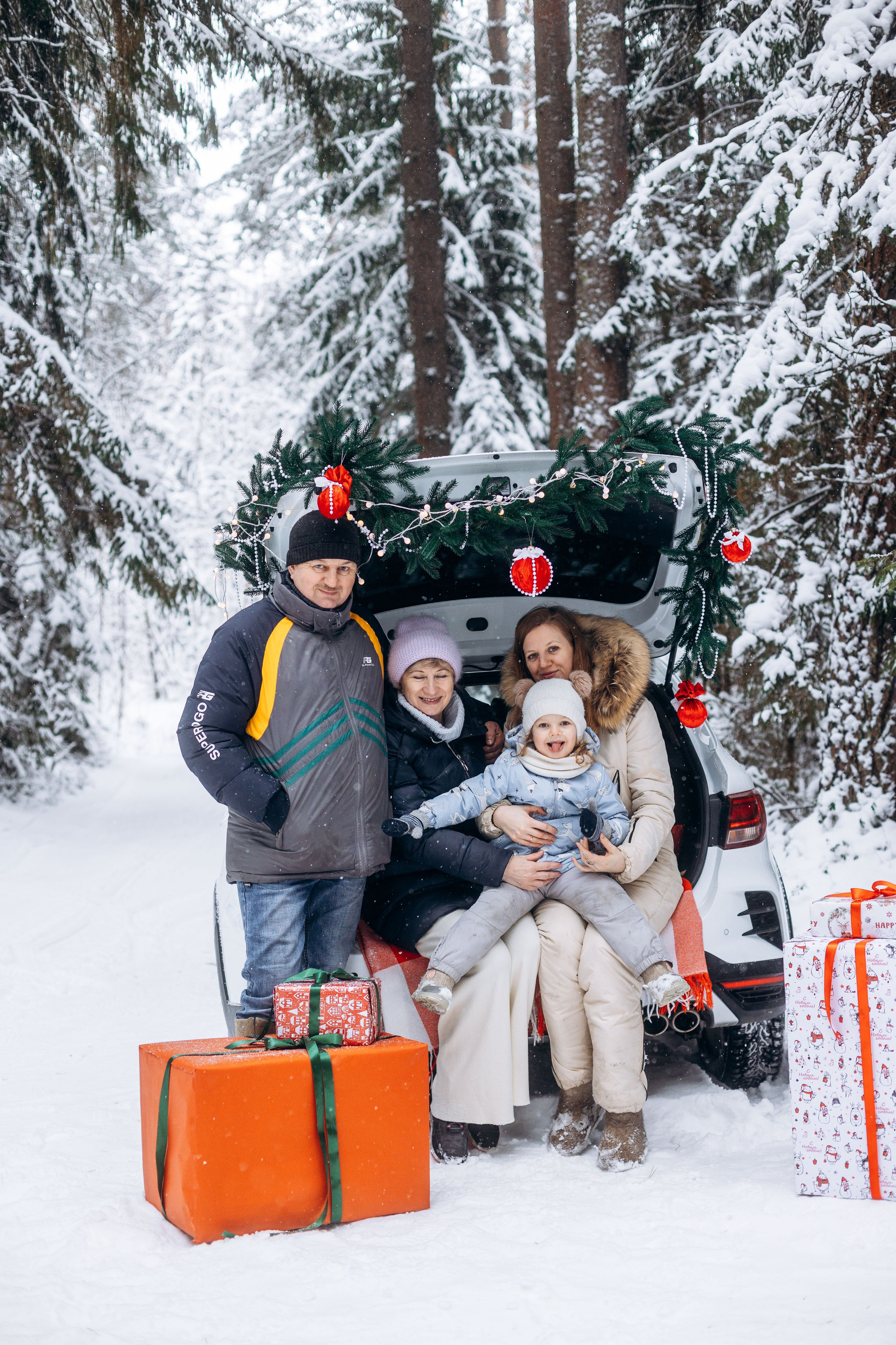 Новогодняя съемка. Детский и Семейный фотограф Елена Карпушина