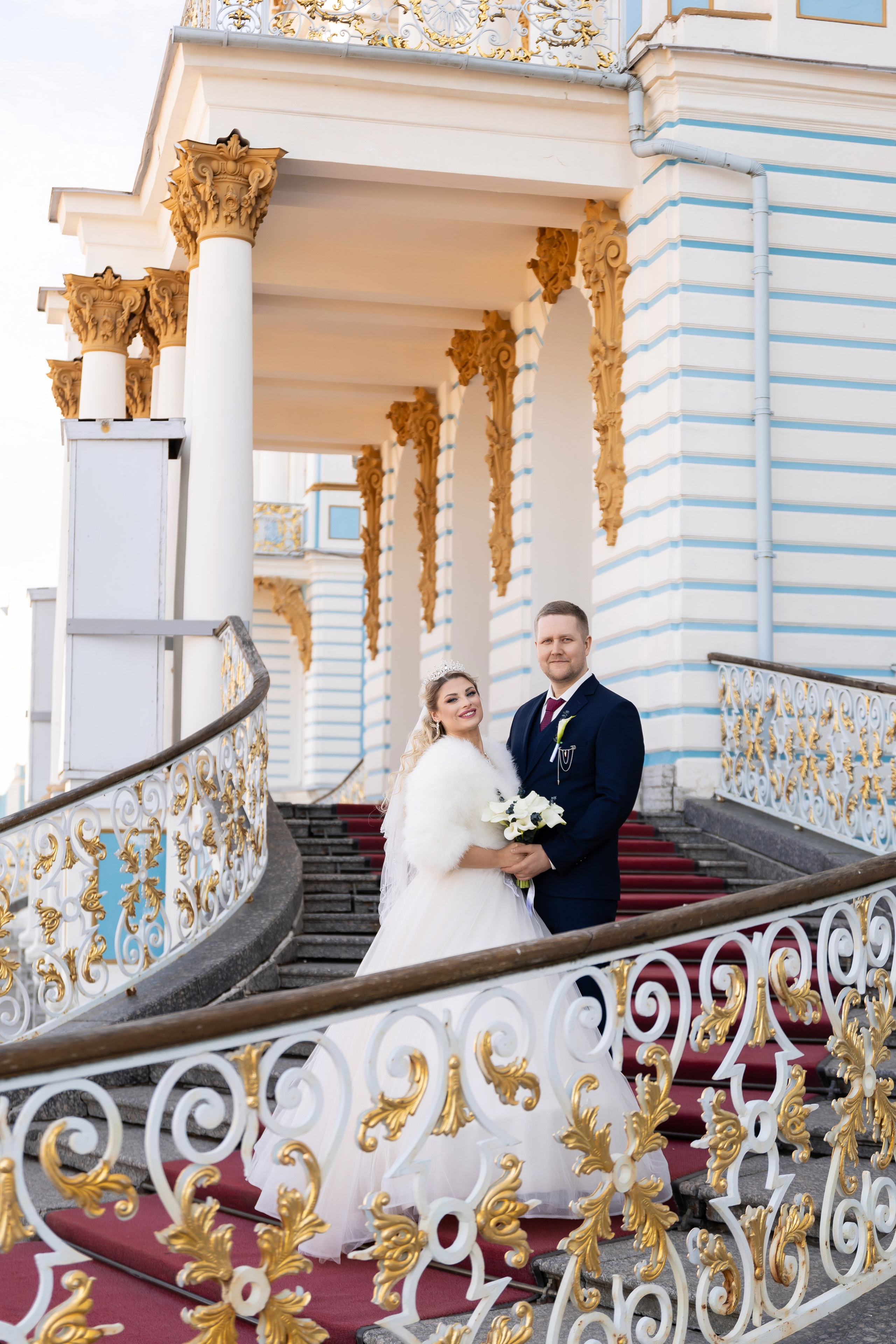 Свадебная фотосессия в Екатерининском дворце. Семейный и свадебный фотограф в Санкт-Петербурге Татьяна Швыкова