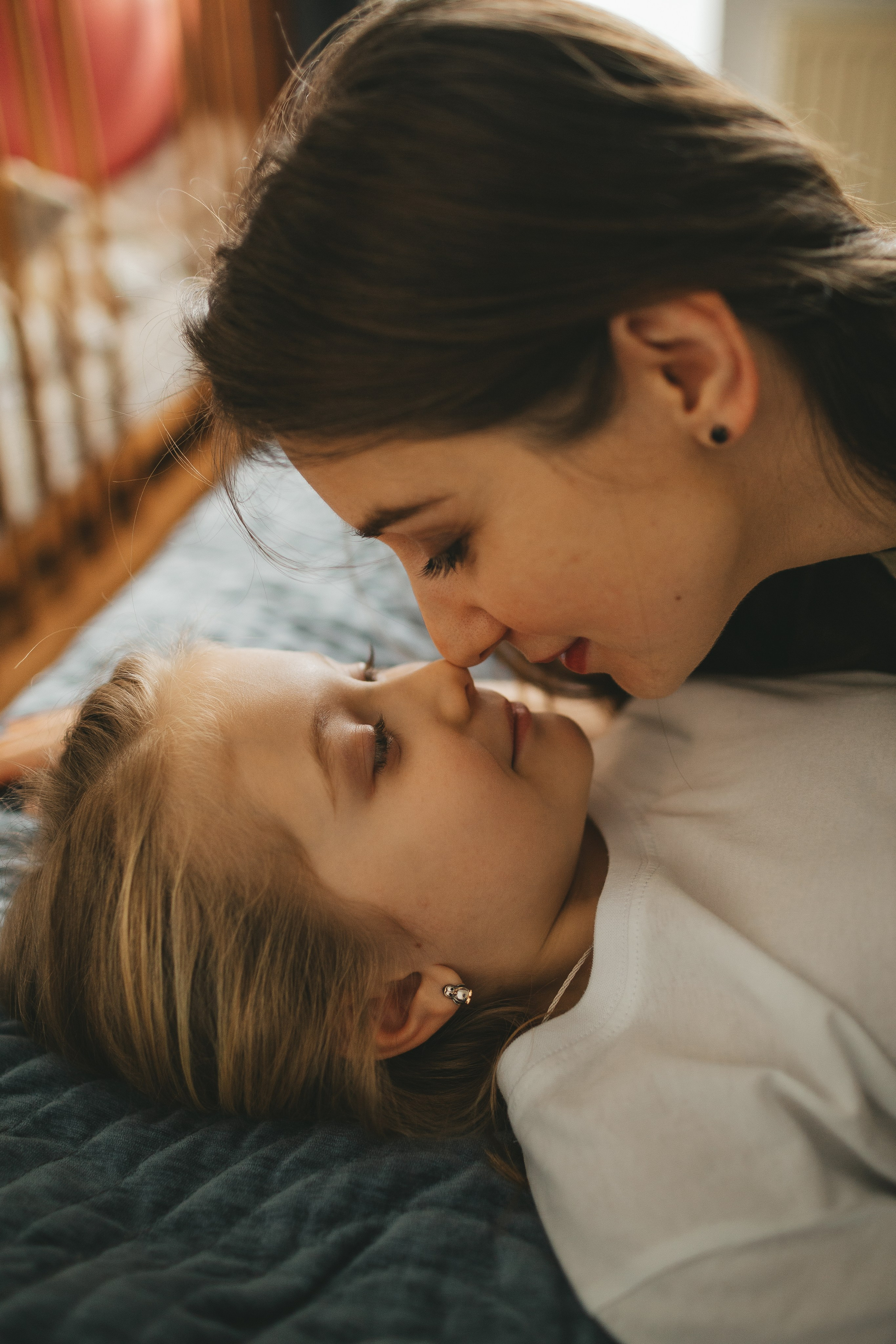 Семья Пети и Алёны (домашняя фотосессия). Семейный и детский фотограф и видеограф в Москве, Дрокина Наталья