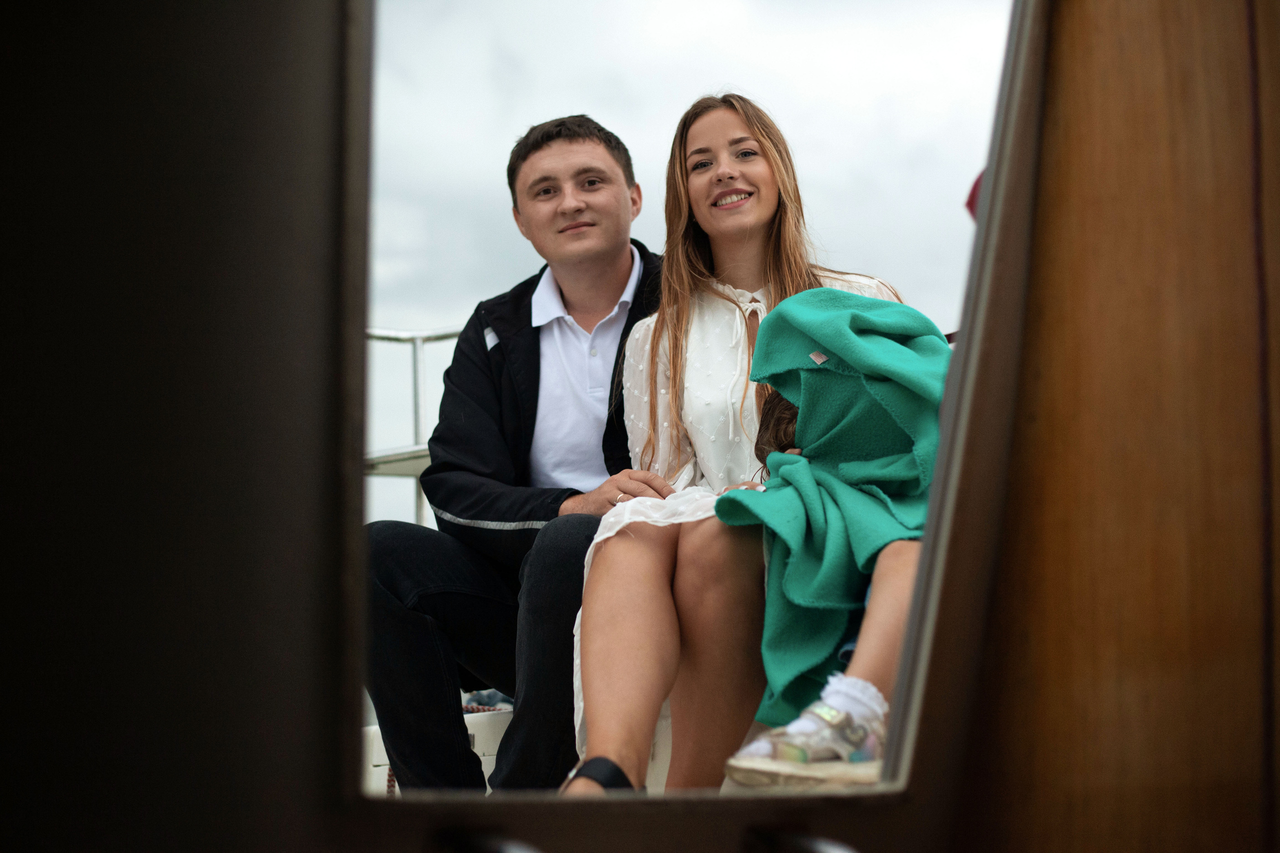 Семейная фотосессия на яхте. Фотограф видеограф Ольга Василевская