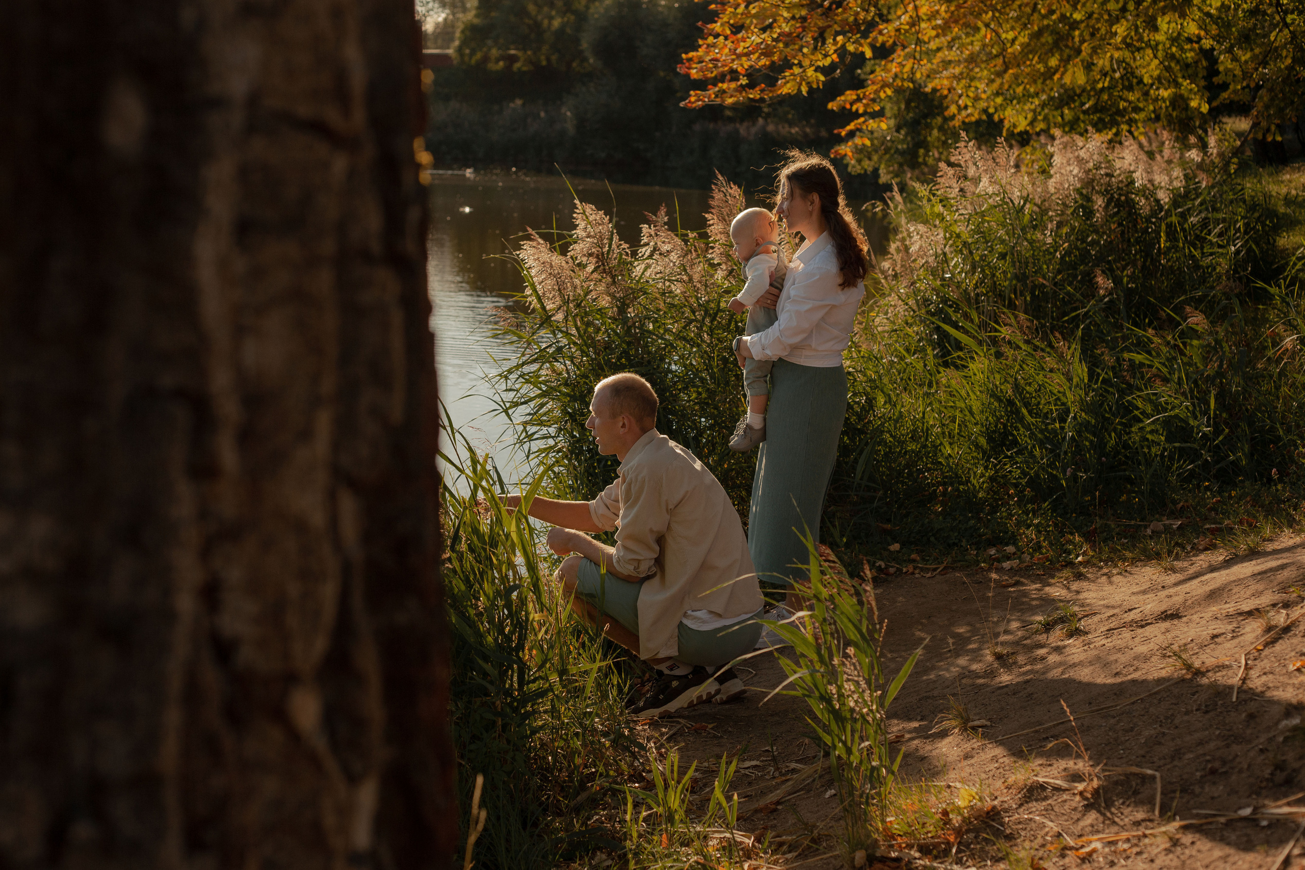 Семейная прогулка в парке. Фотограф видеограф Ольга Василевская
