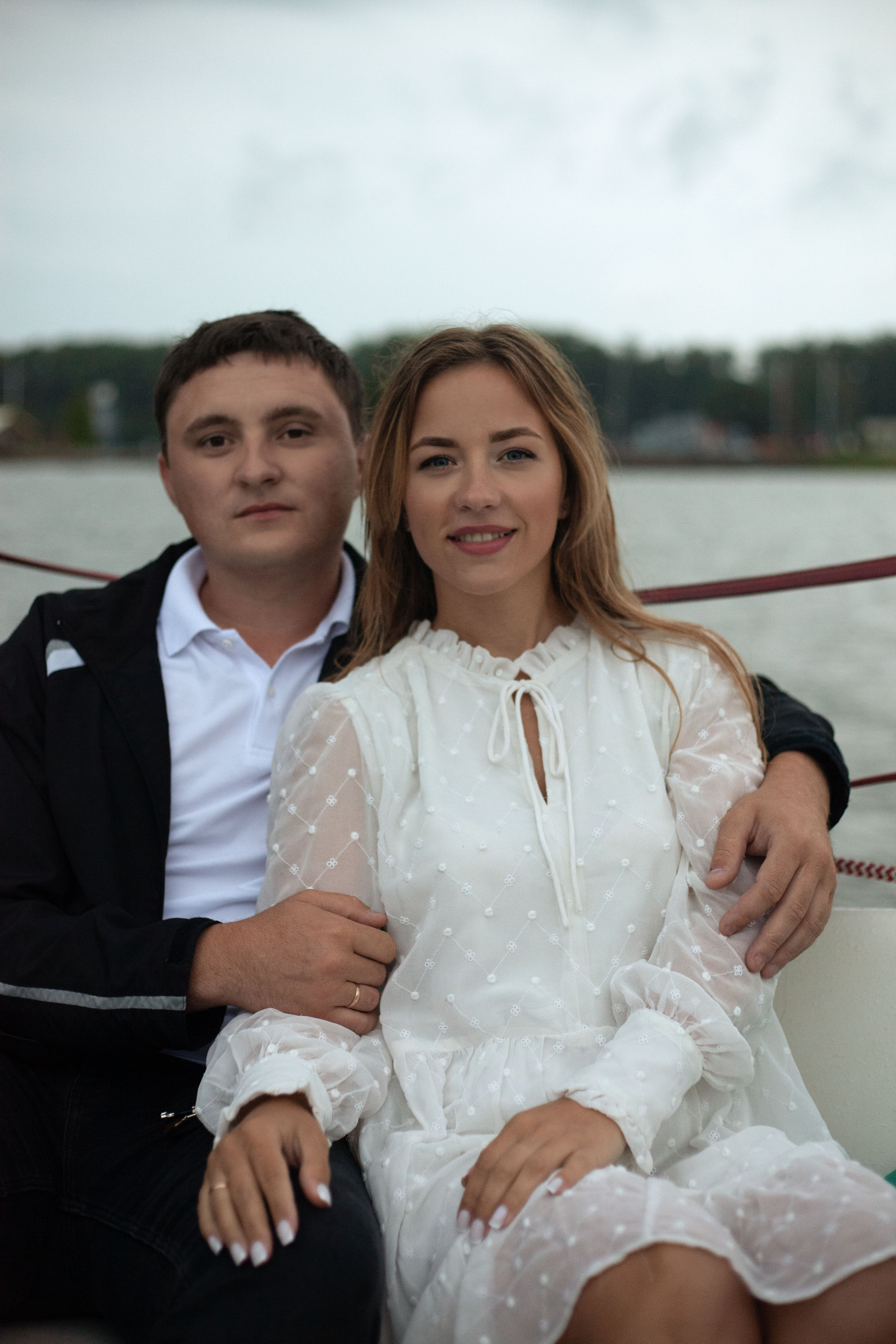 Семейная фотосессия на яхте. Фотограф видеограф Ольга Василевская