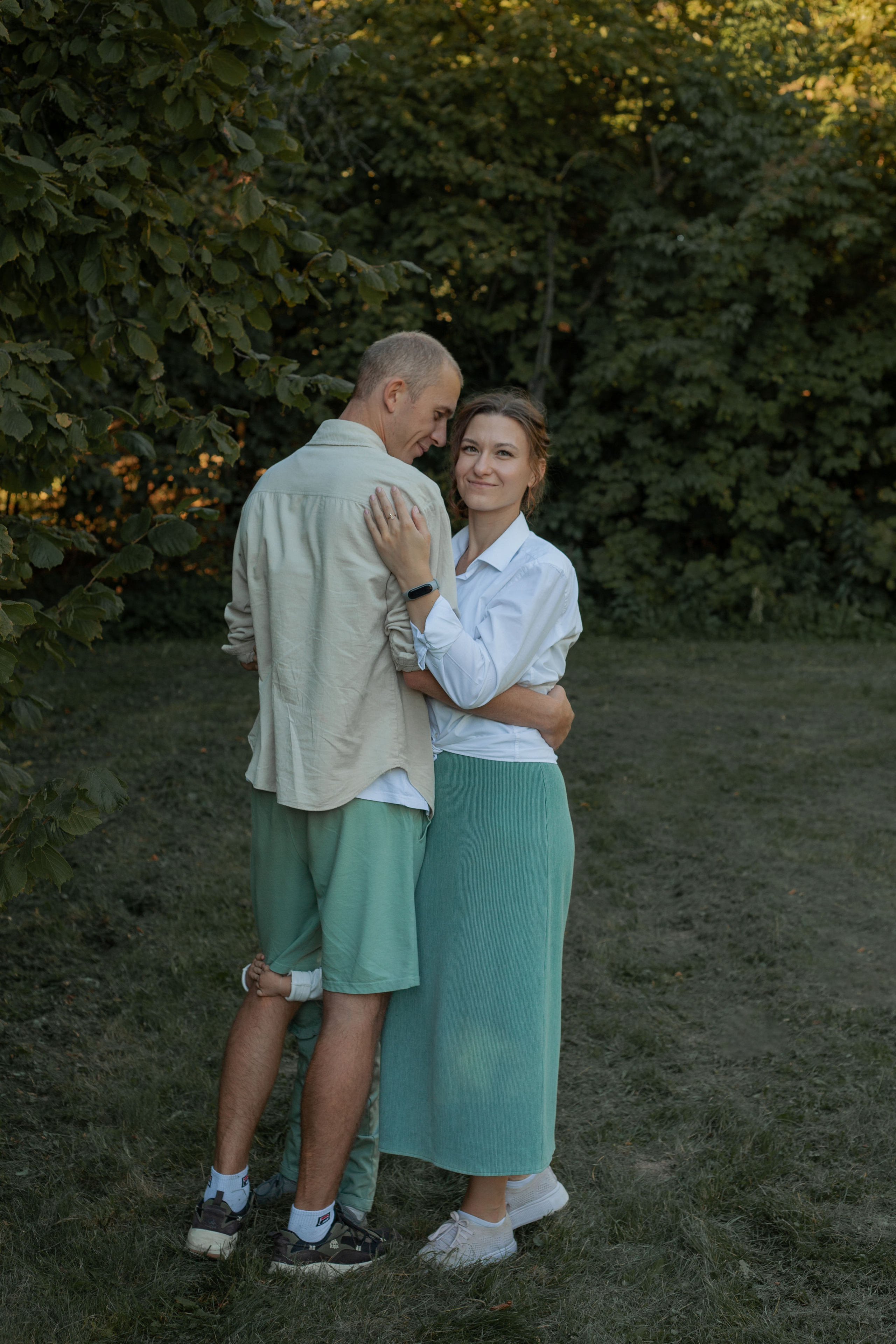 Семейная прогулка в парке. Фотограф видеограф Ольга Василевская