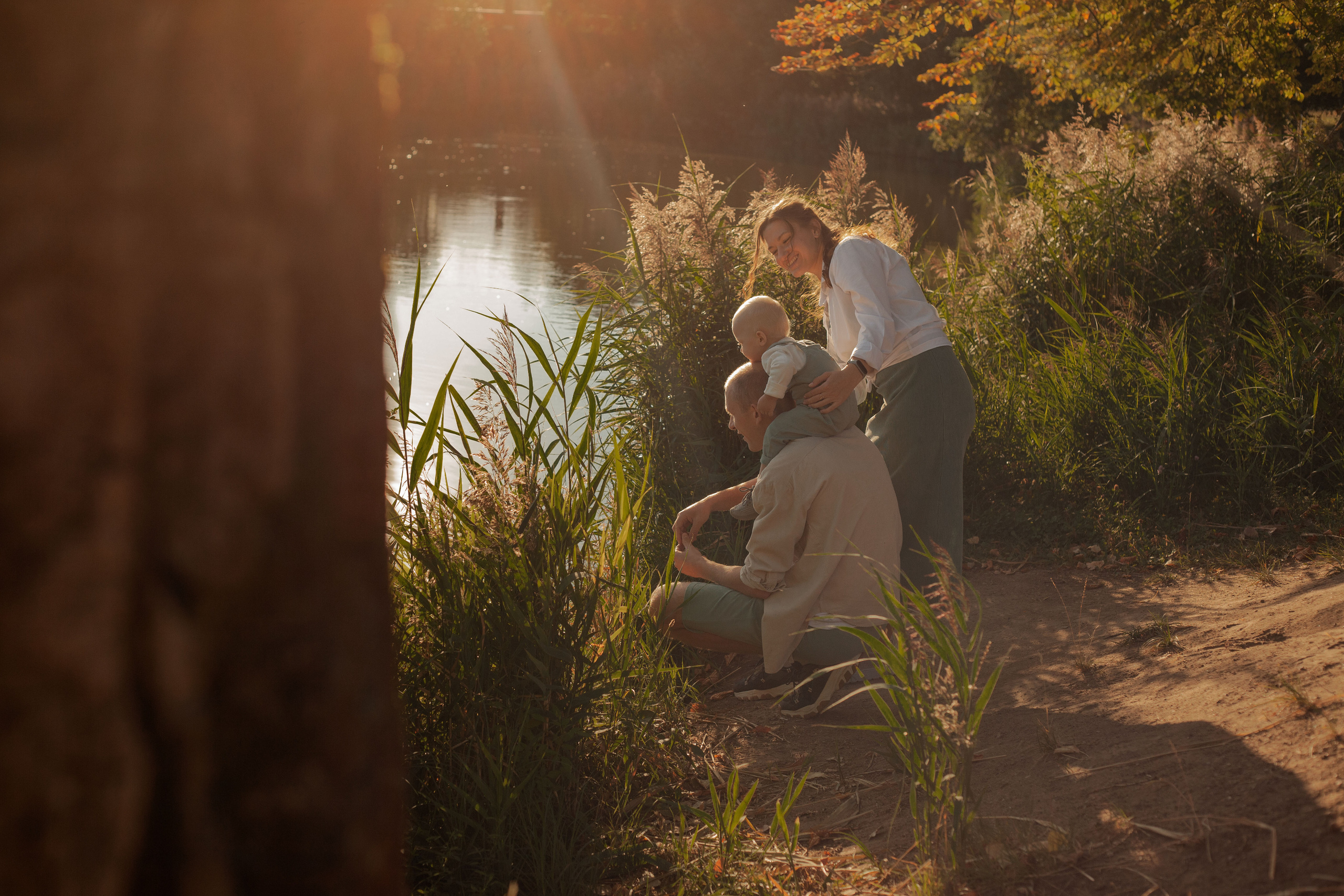 Семейная прогулка в парке. Фотограф видеограф Ольга Василевская