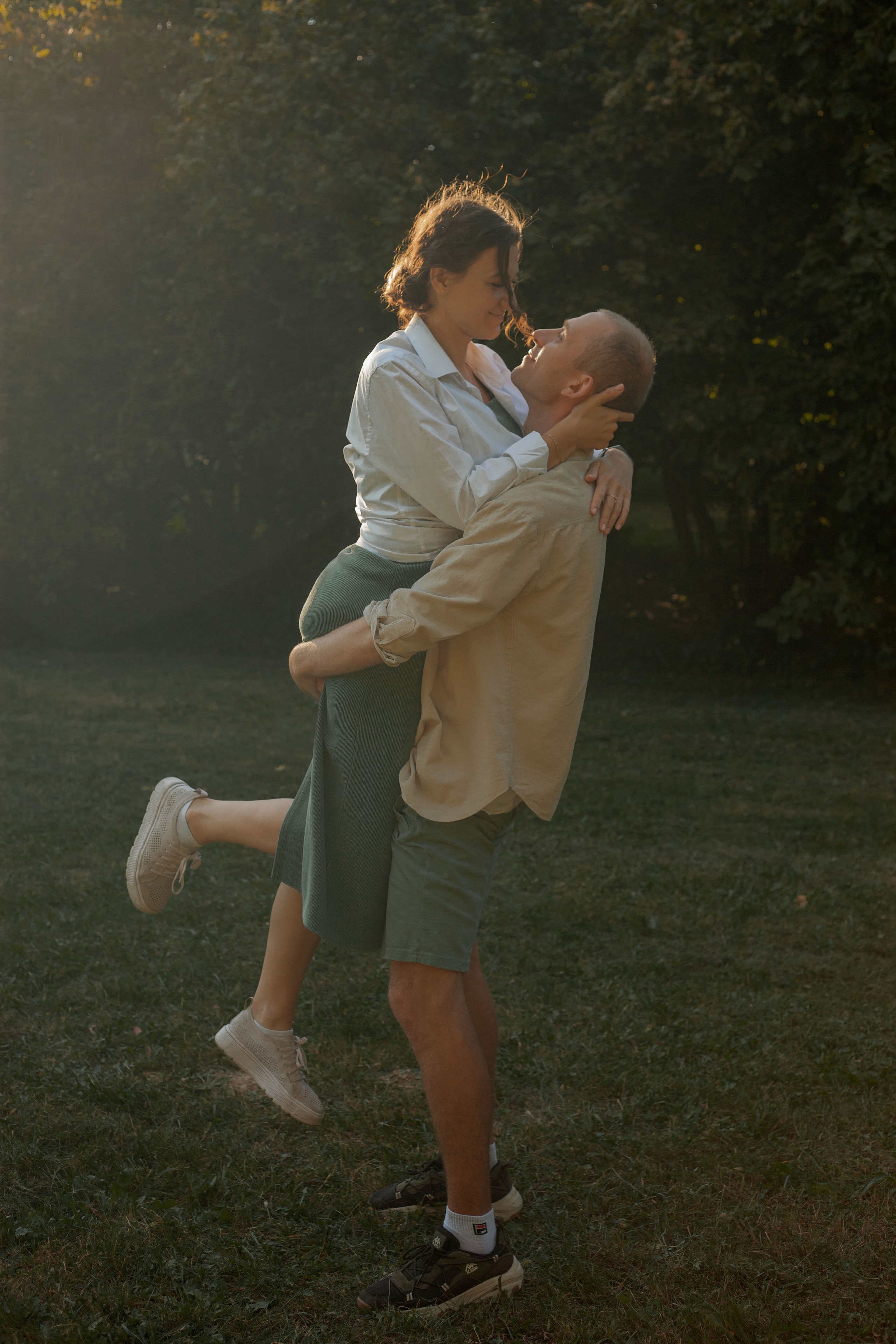 Семейная прогулка в парке. Фотограф видеограф Ольга Василевская