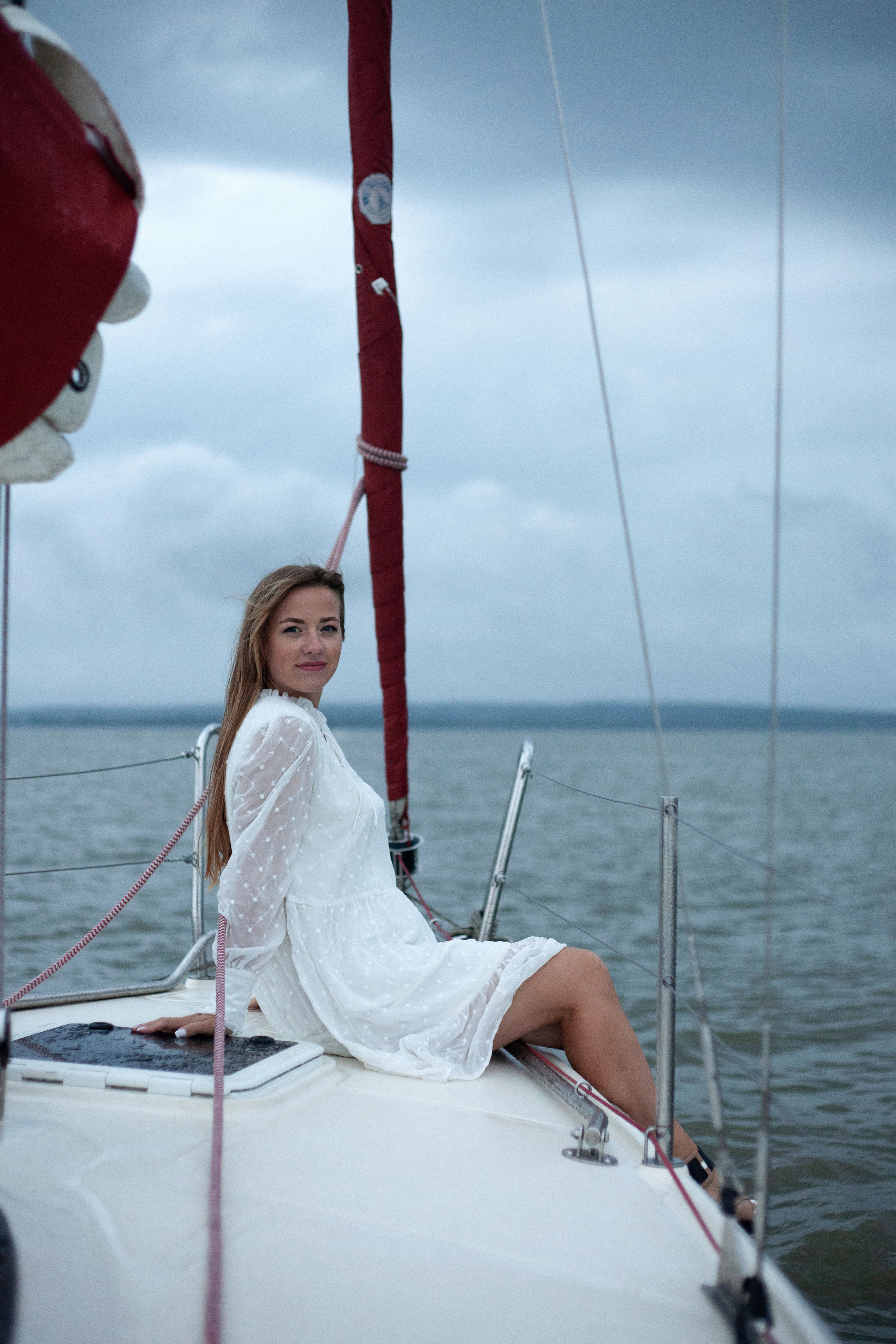 Семейная фотосессия на яхте. Фотограф видеограф Ольга Василевская