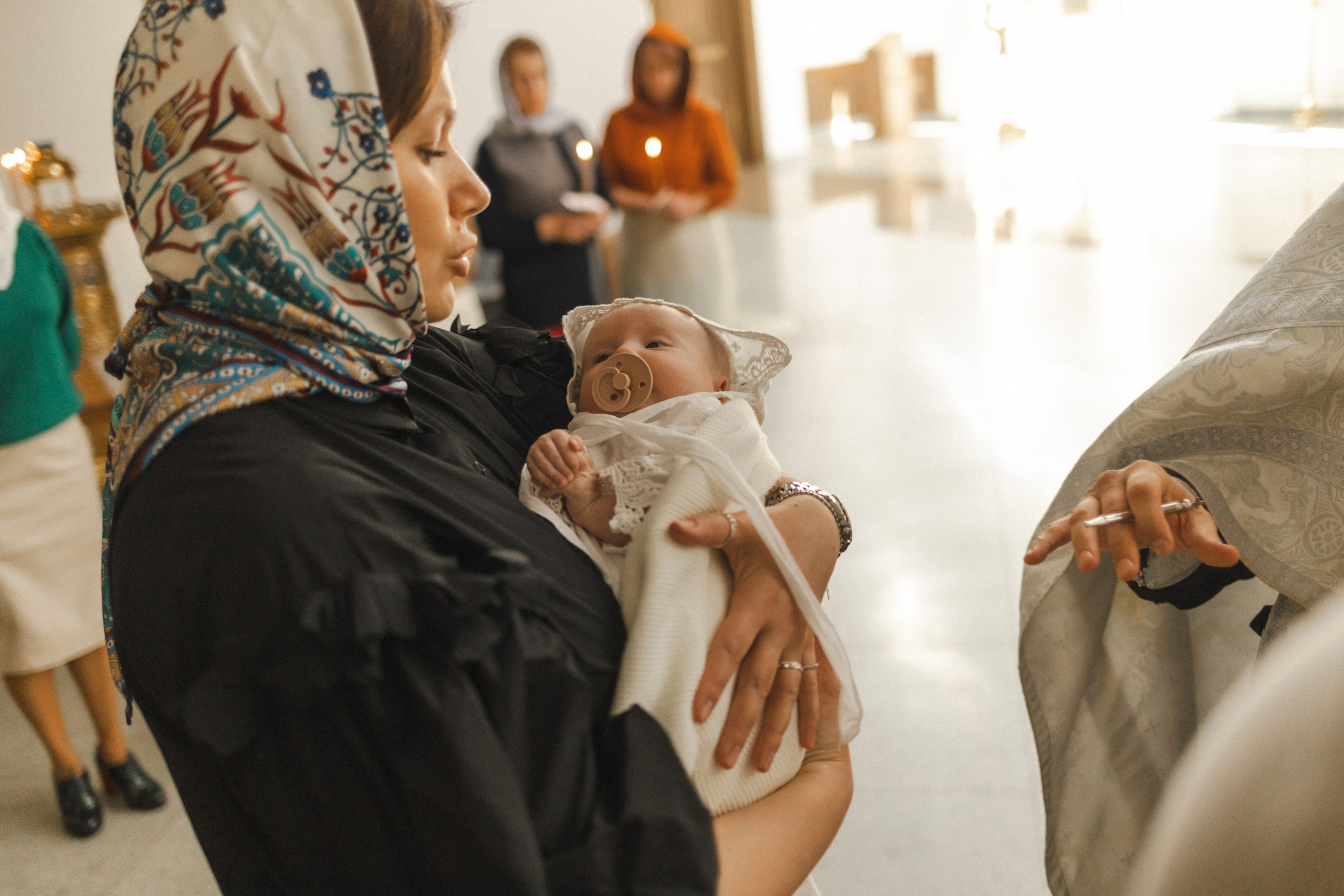 Крещение Стефании. Семейный фотограф в Москве
