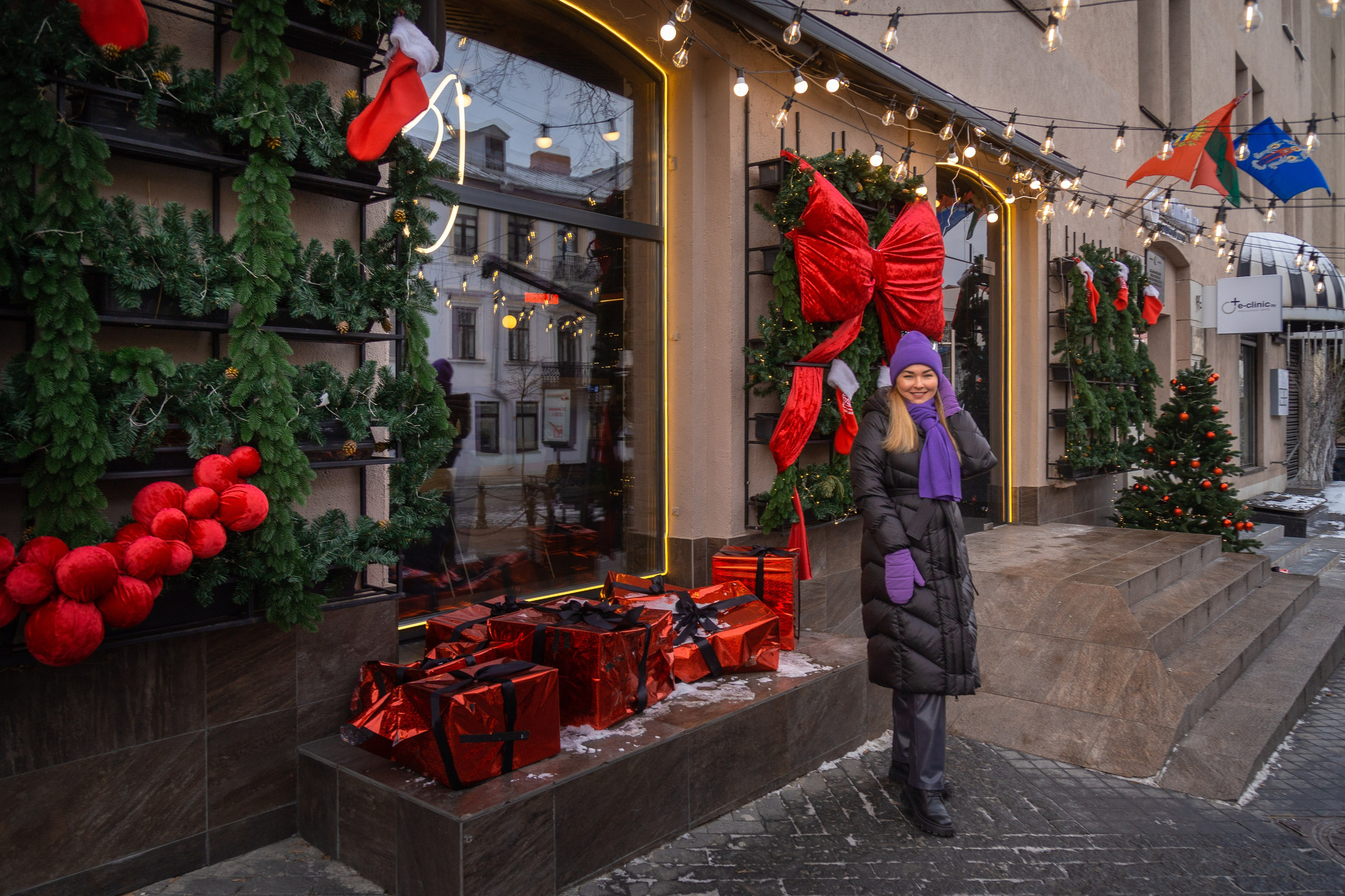 Зимняя фотосессия прогулка. Фотограф в Минске Екатерина Тузова