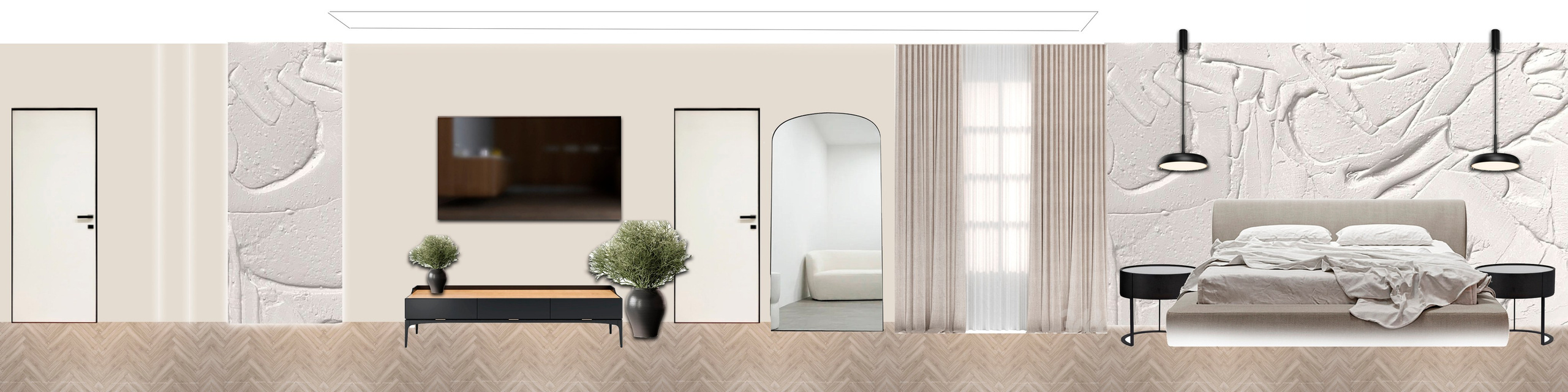 «Горы и нежность». Modern Muf: студия интерьерного дизайна