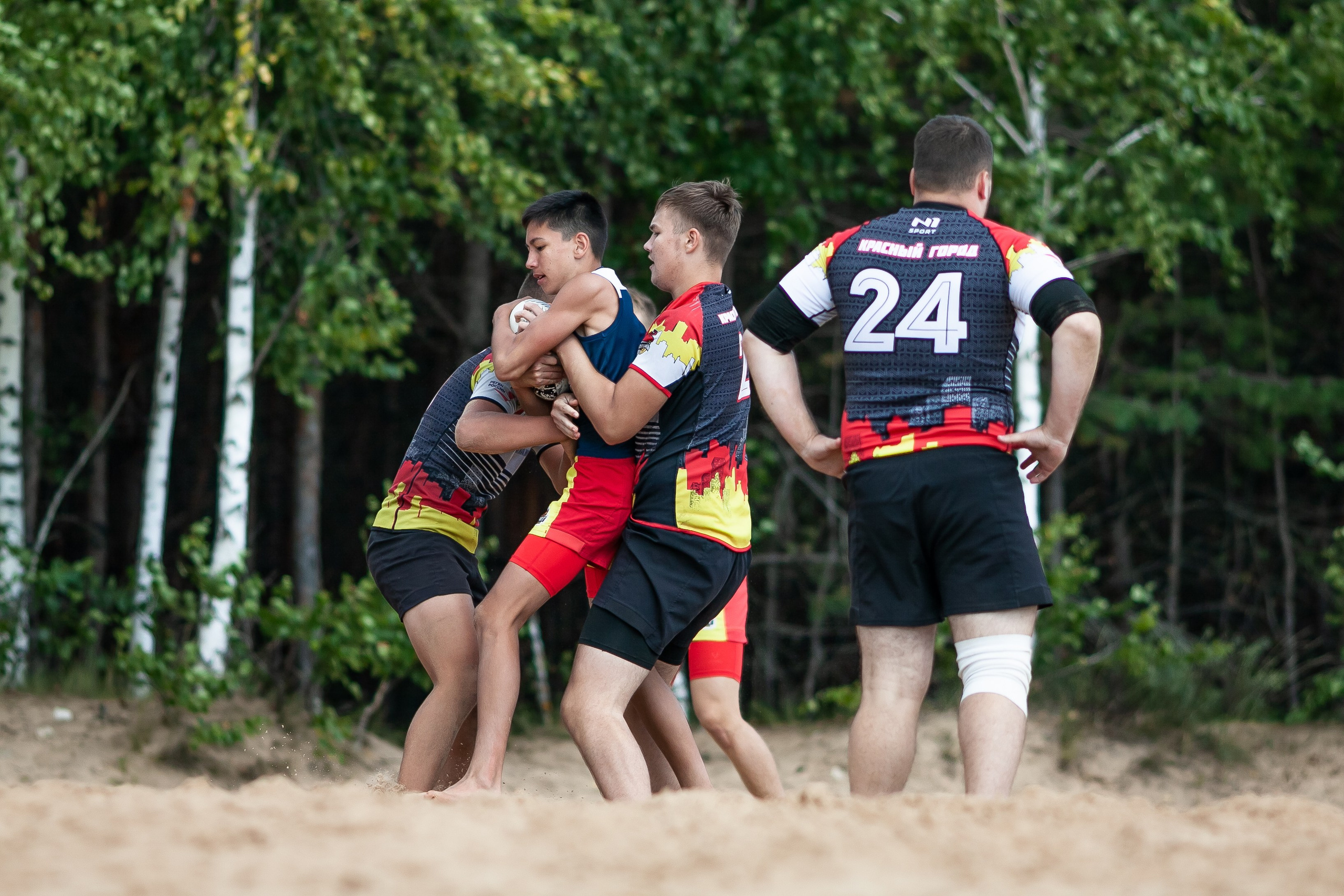 «Кубок «Молота» по пляжному Регби. Фотография