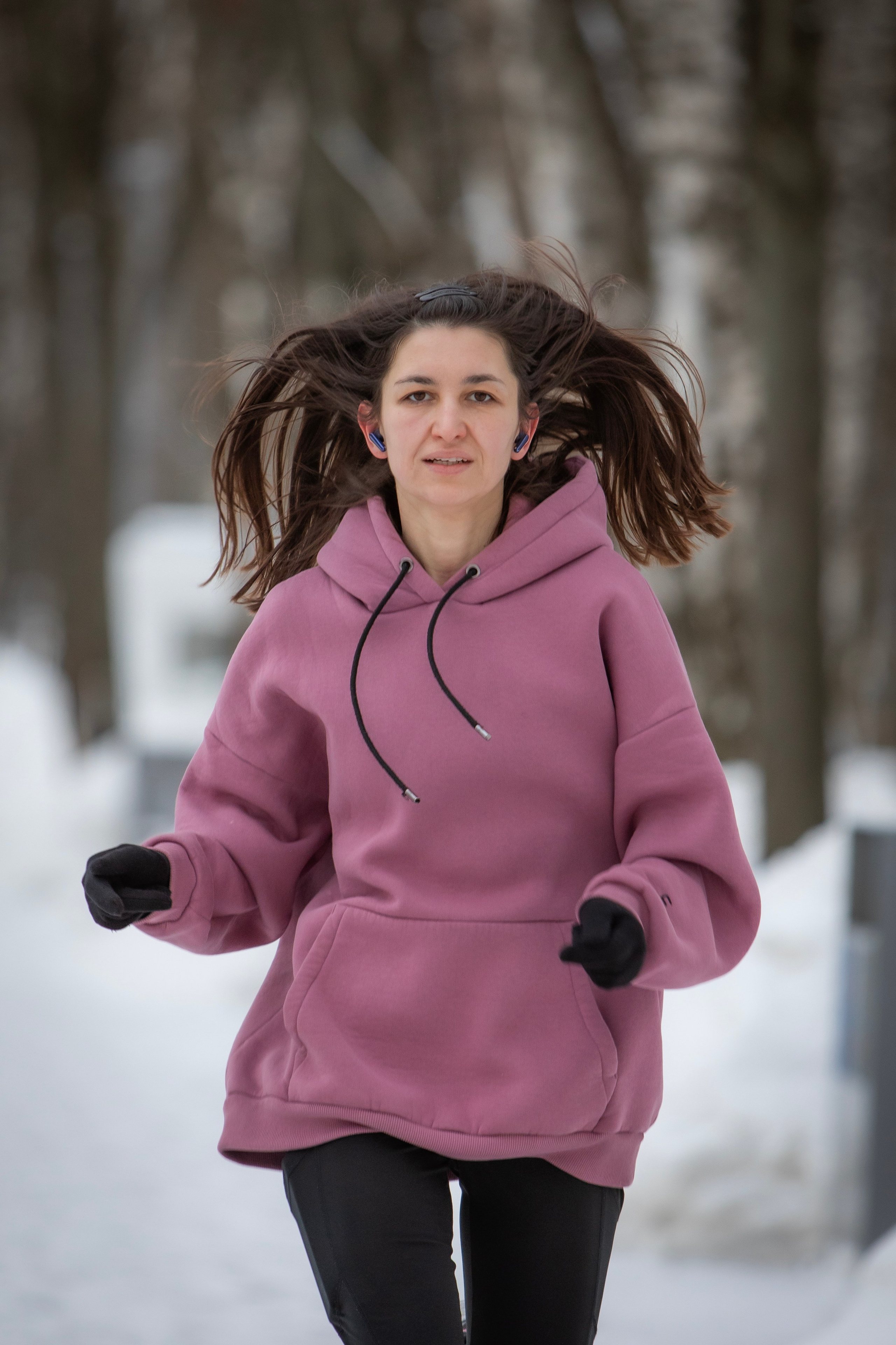 5 вёрст Химки, 89 забег, 3 февраля 2024 г. Фотограф Сергей Ловкий