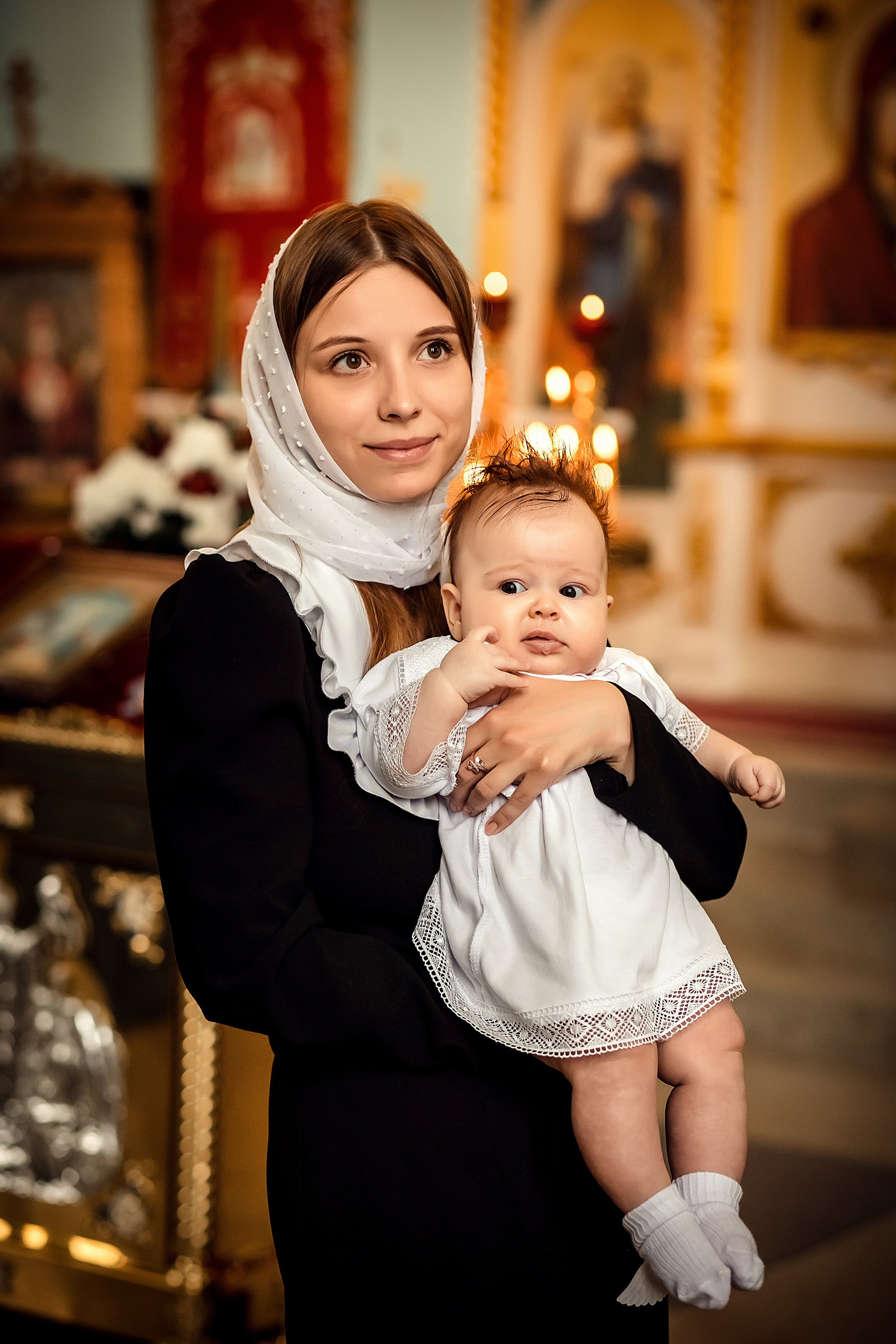 Крещение Верочки