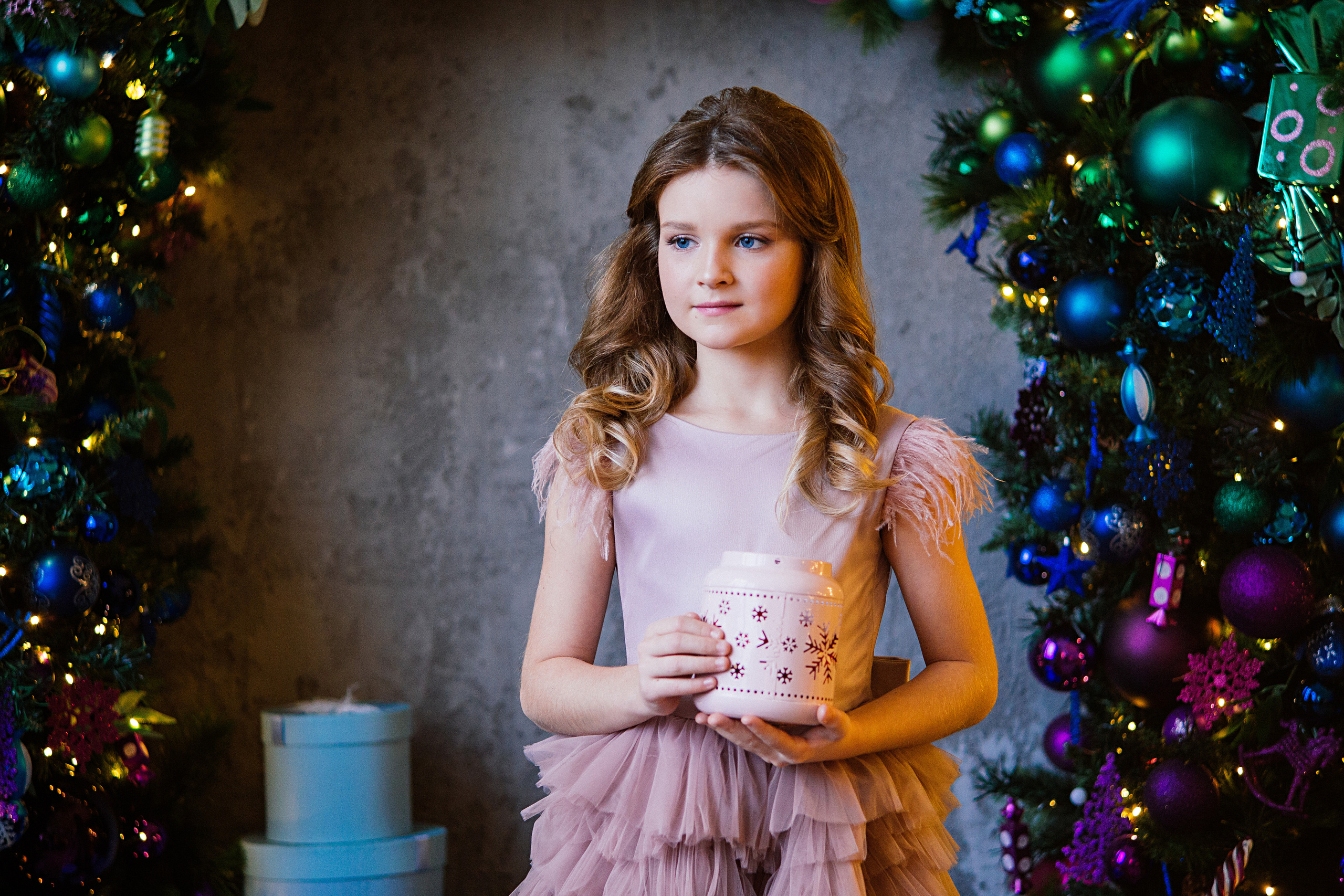 НГ фотосессии в студии. Семейный и контент фотограф в Москве Вероника Швец