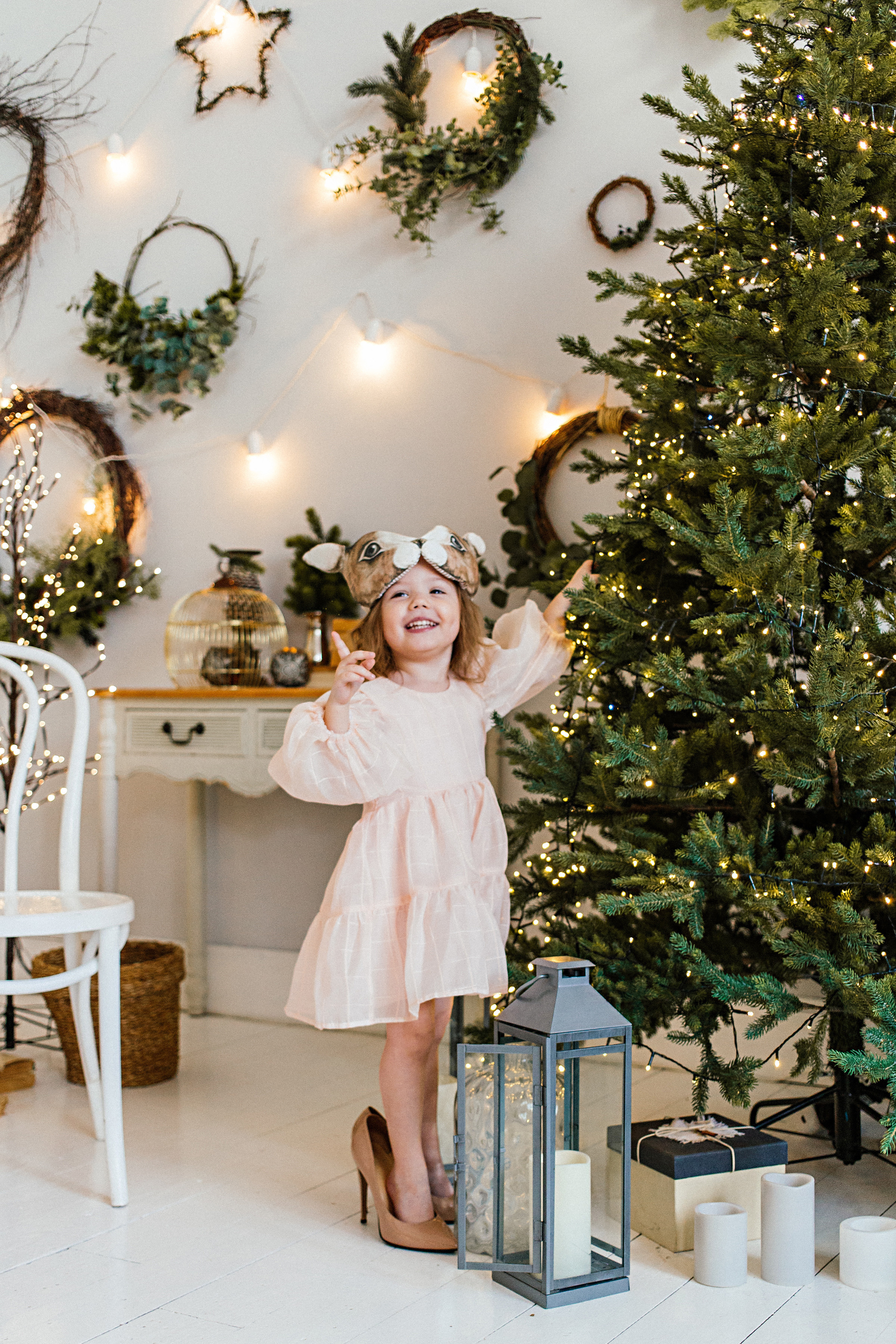 НГ фотосессии в студии. Семейный и контент фотограф в Москве Вероника Швец