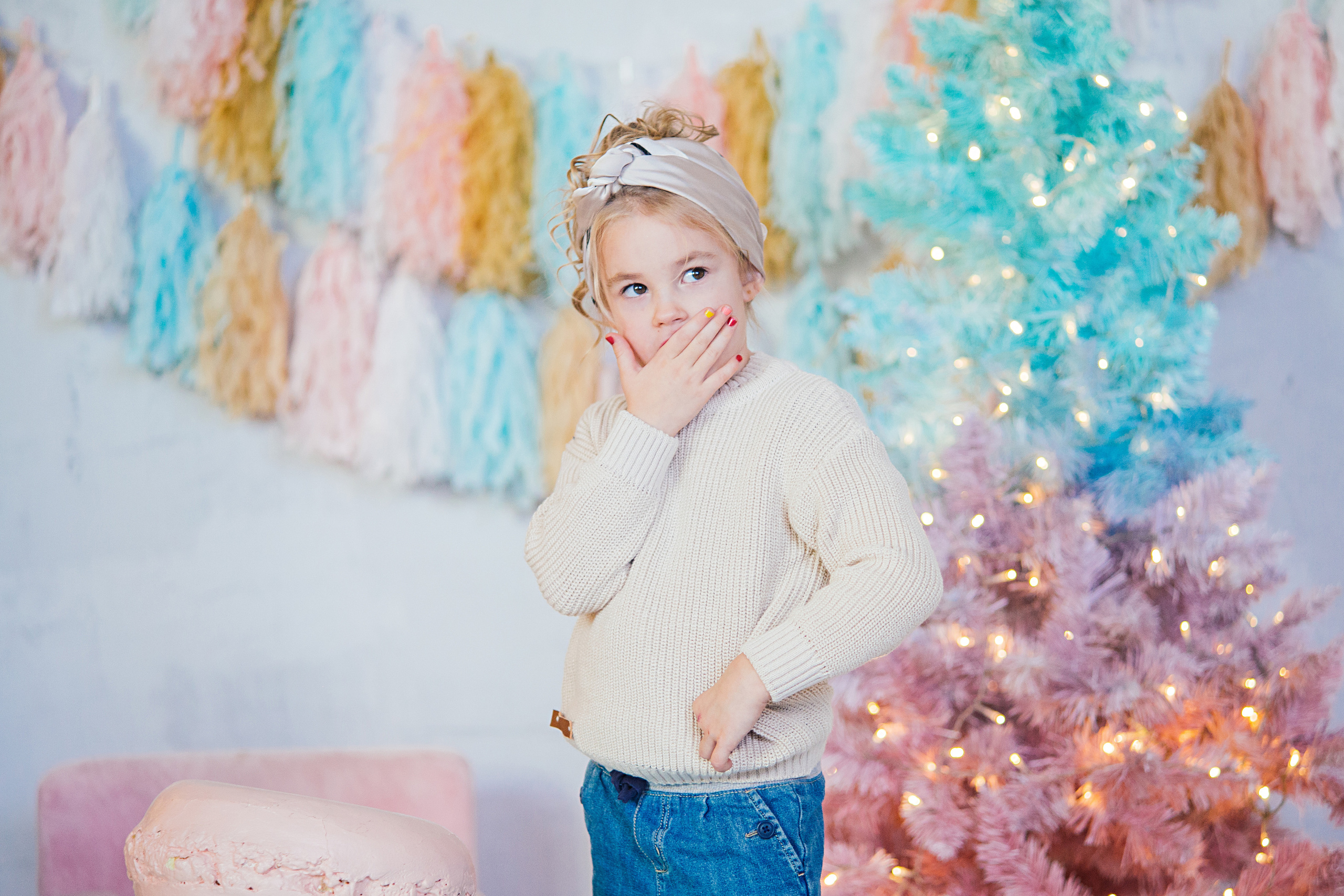 НГ фотосессии в студии. Семейный и контент фотограф в Москве Вероника Швец