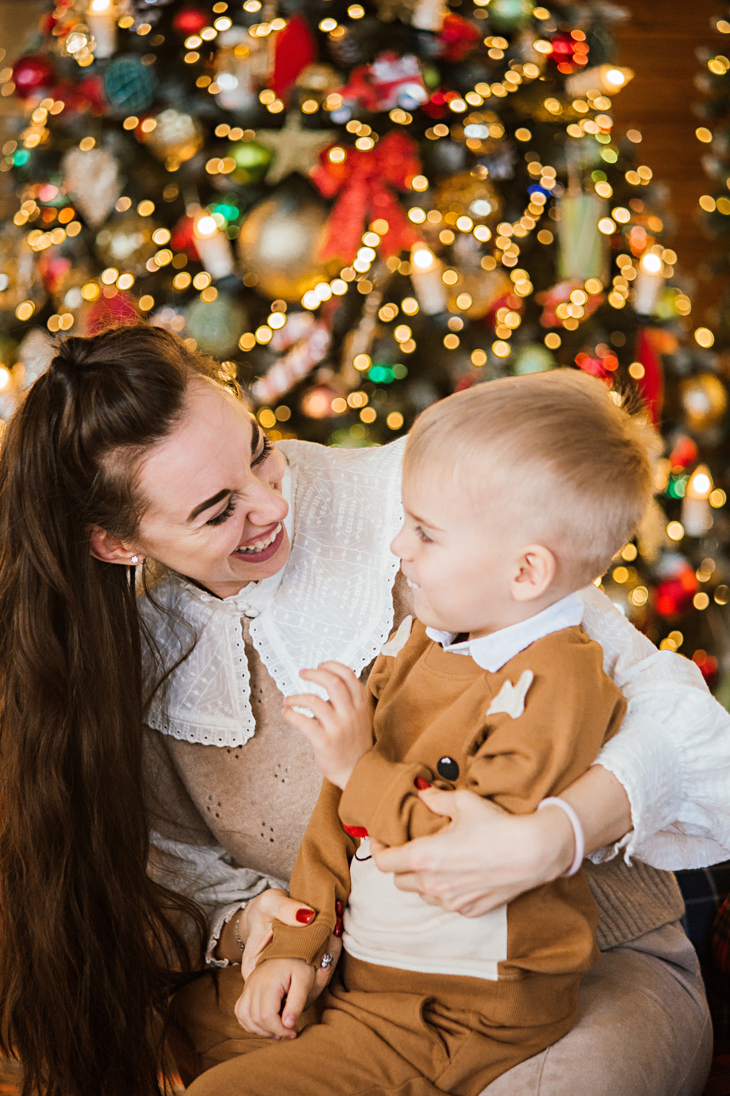 НГ фотосессии в студии. Семейный и контент фотограф в Москве Вероника Швец