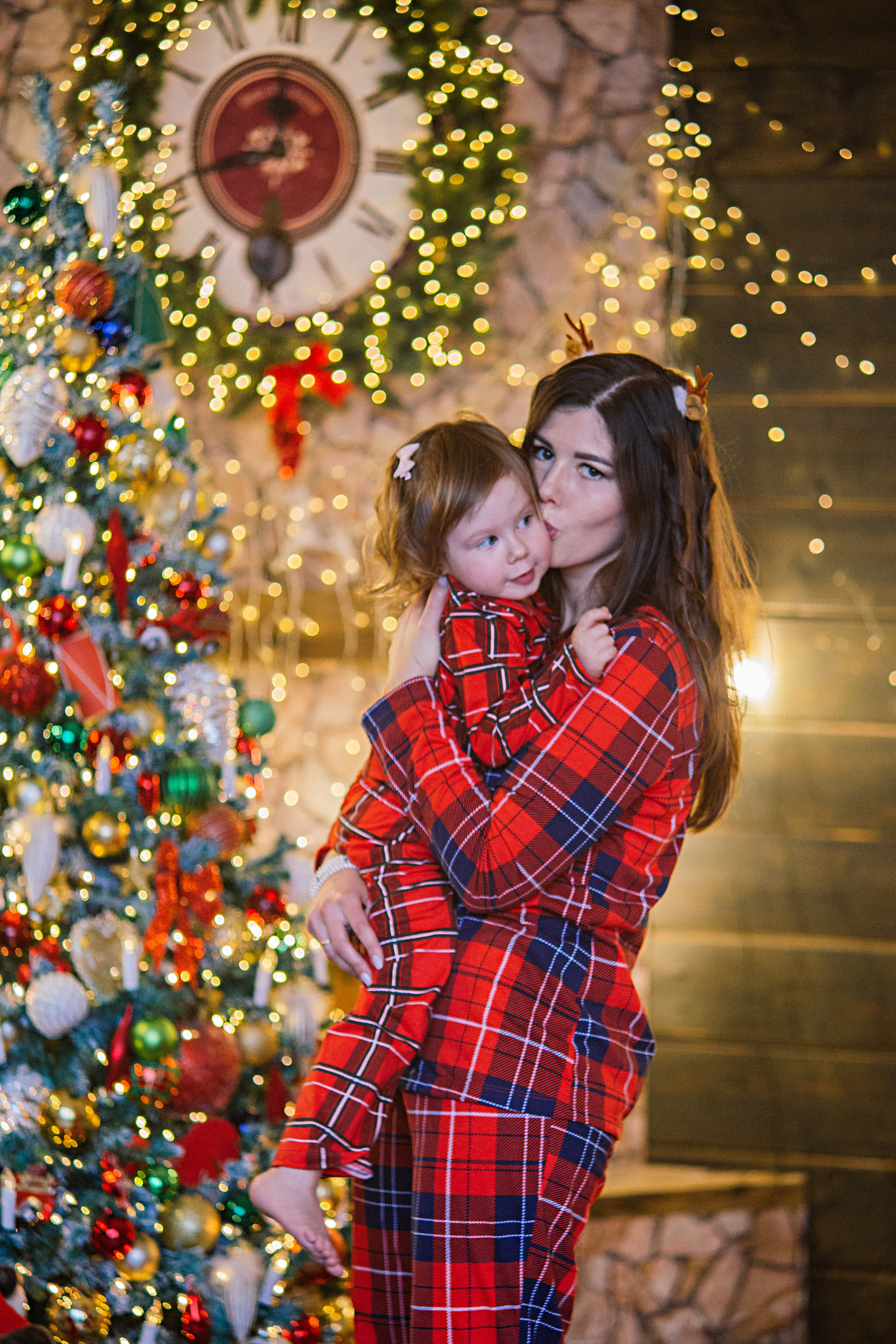 НГ фотосессии в студии. Семейный и контент фотограф в Москве Вероника Швец