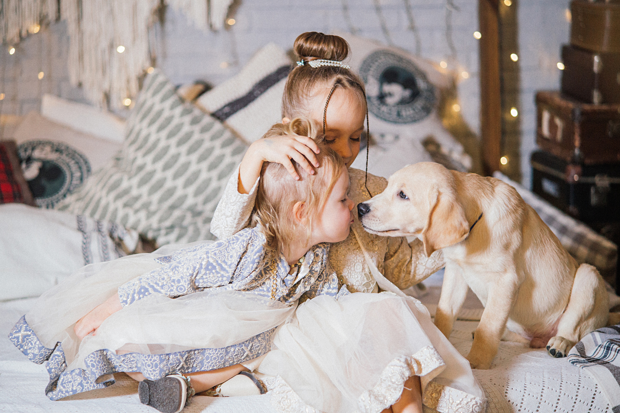 НГ фотосессии в студии. Семейный и контент фотограф в Москве Вероника Швец