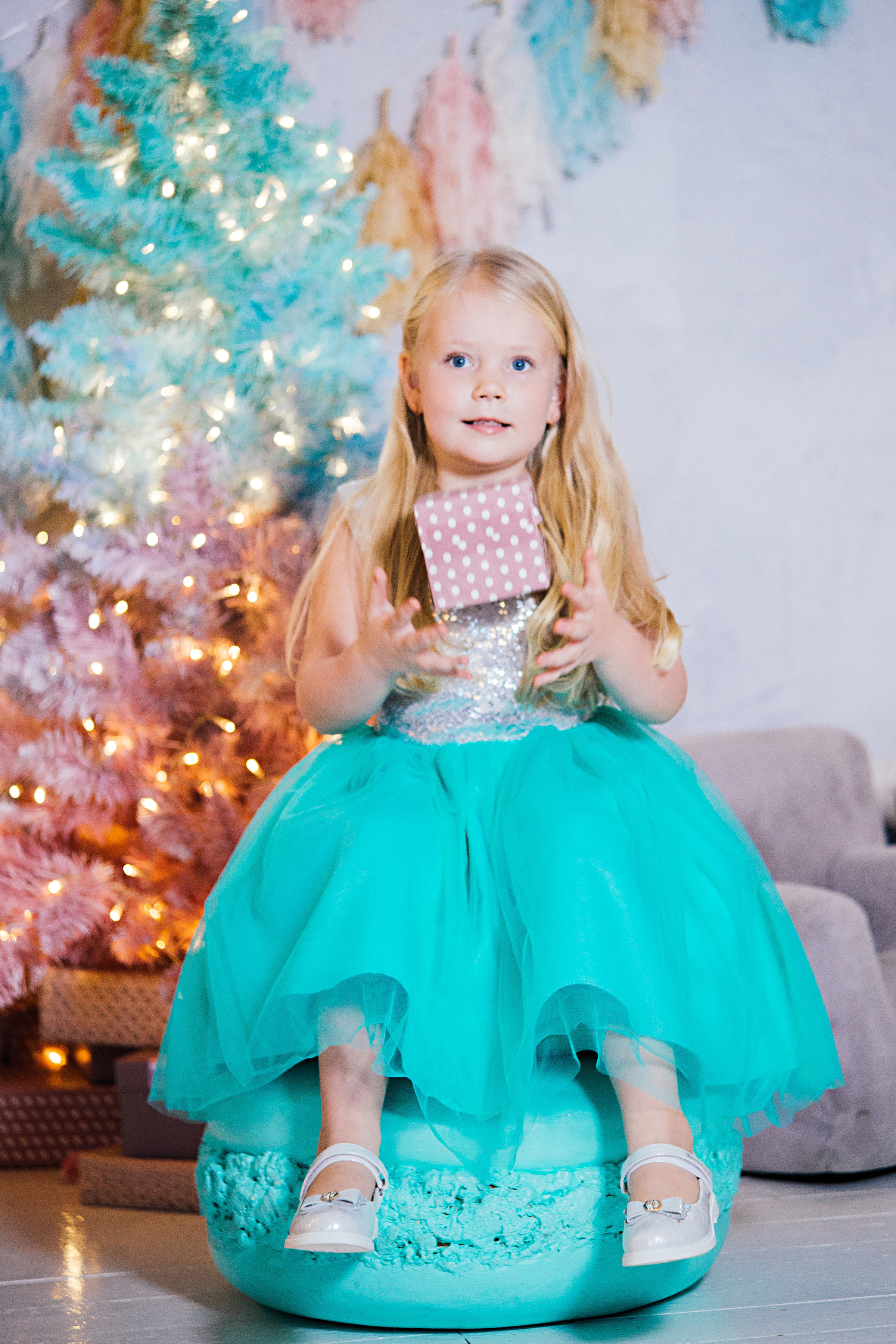 НГ фотосессии в студии. Семейный и контент фотограф в Москве Вероника Швец