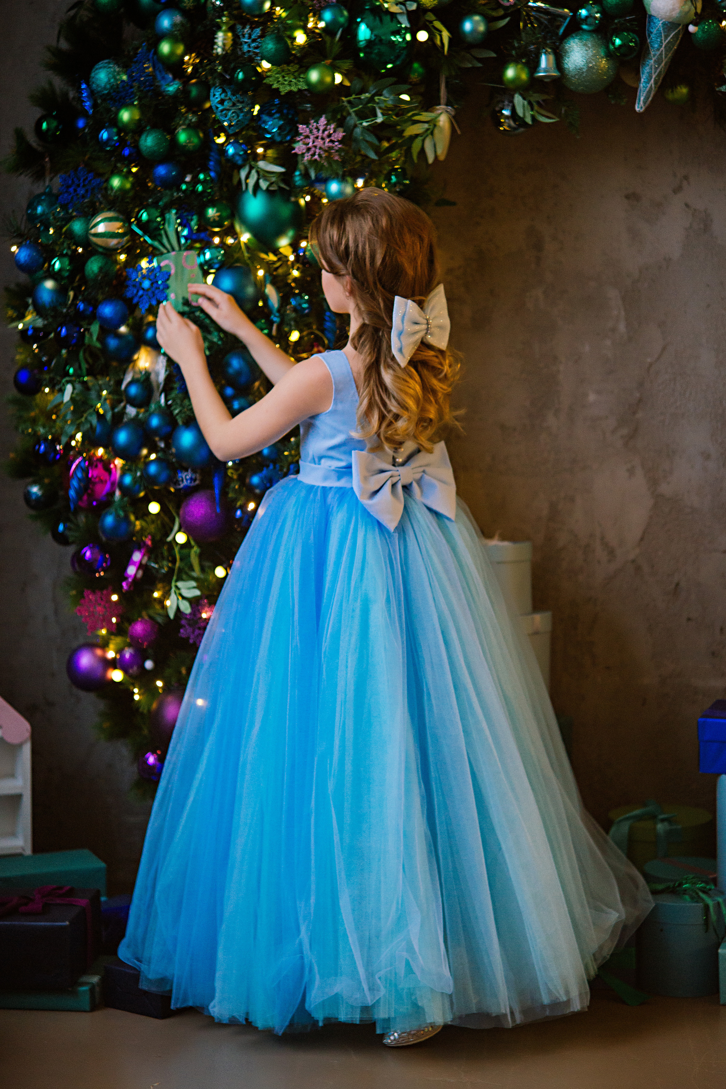 НГ фотосессии в студии. Семейный и контент фотограф в Москве Вероника Швец