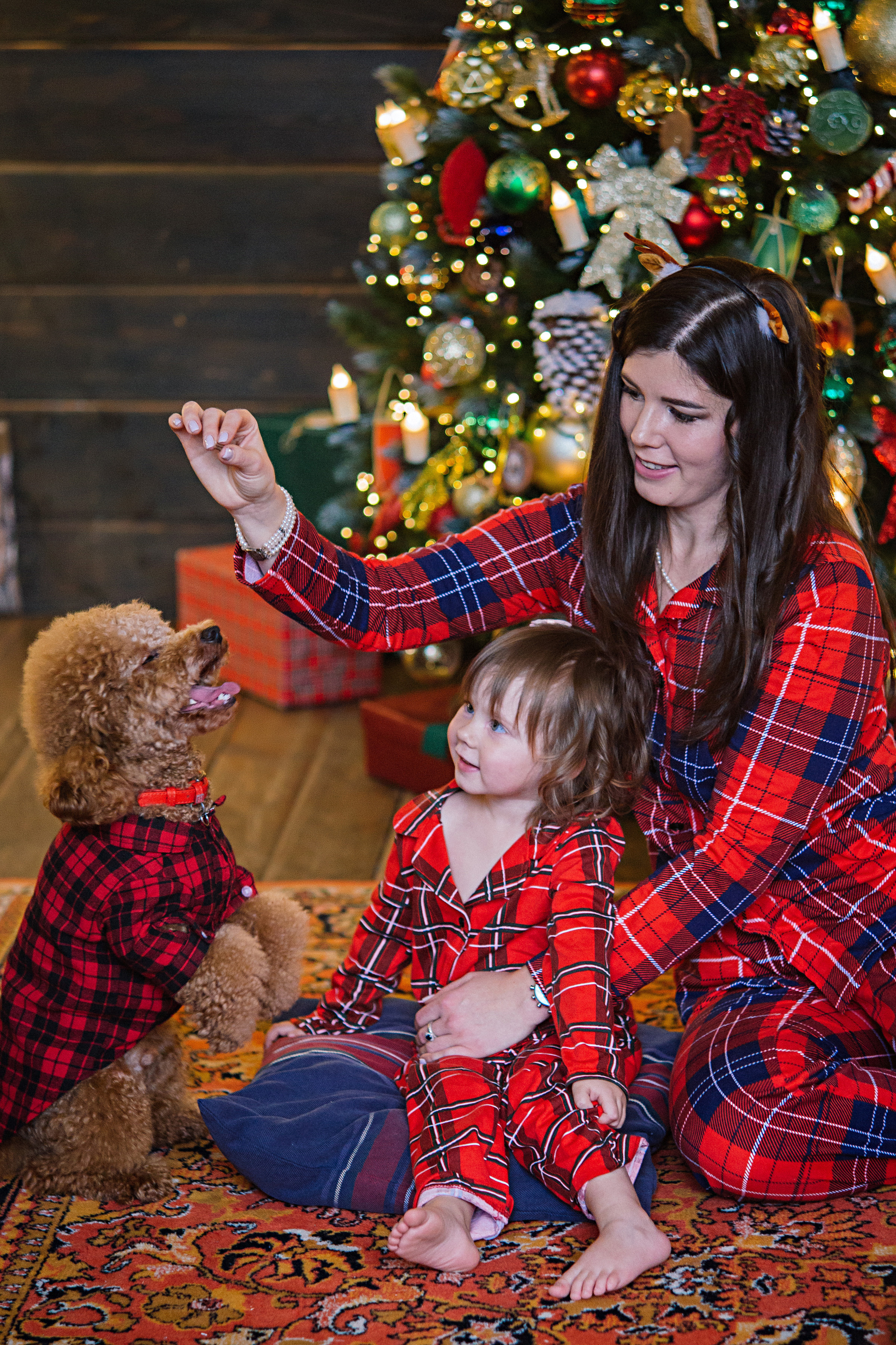 НГ фотосессии в студии. Семейный и контент фотограф в Москве Вероника Швец