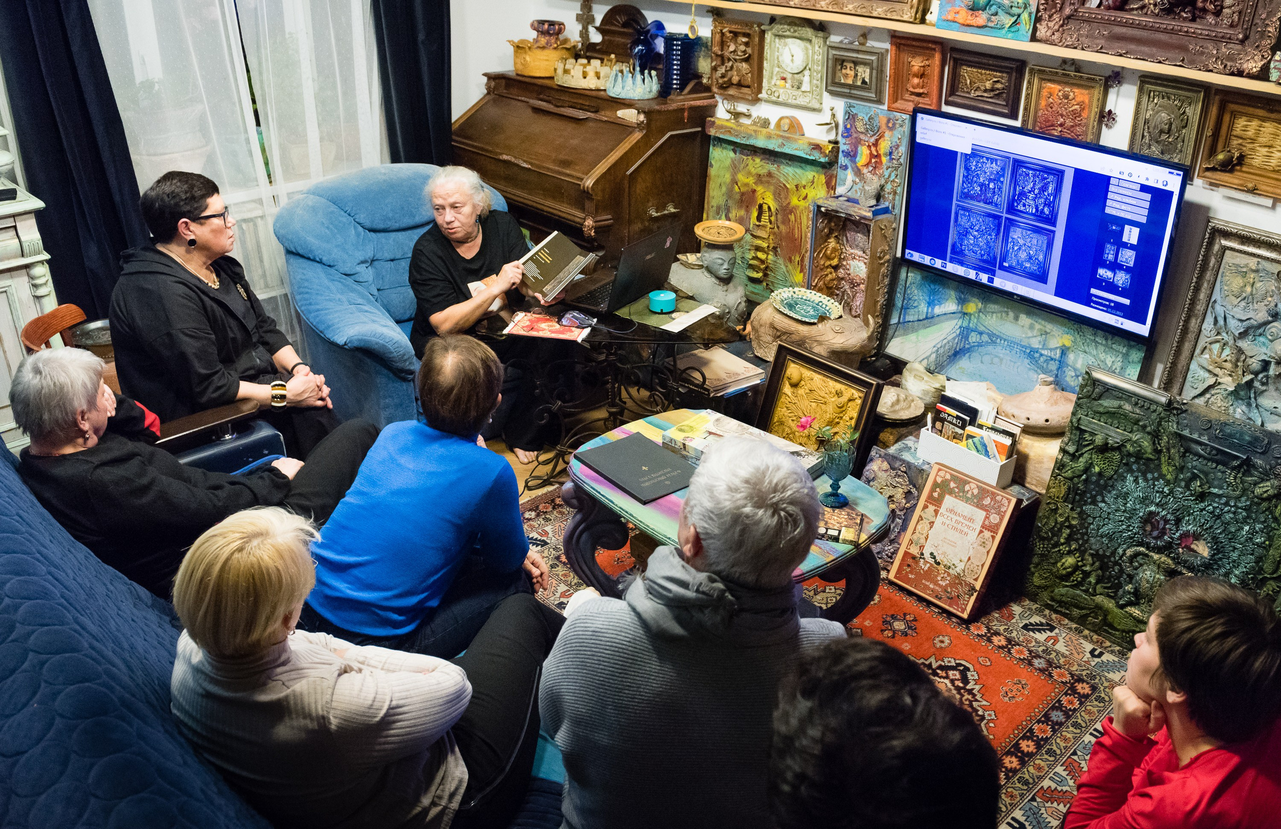 Творческая встреча с художником Ольгой Юдинских. Главная