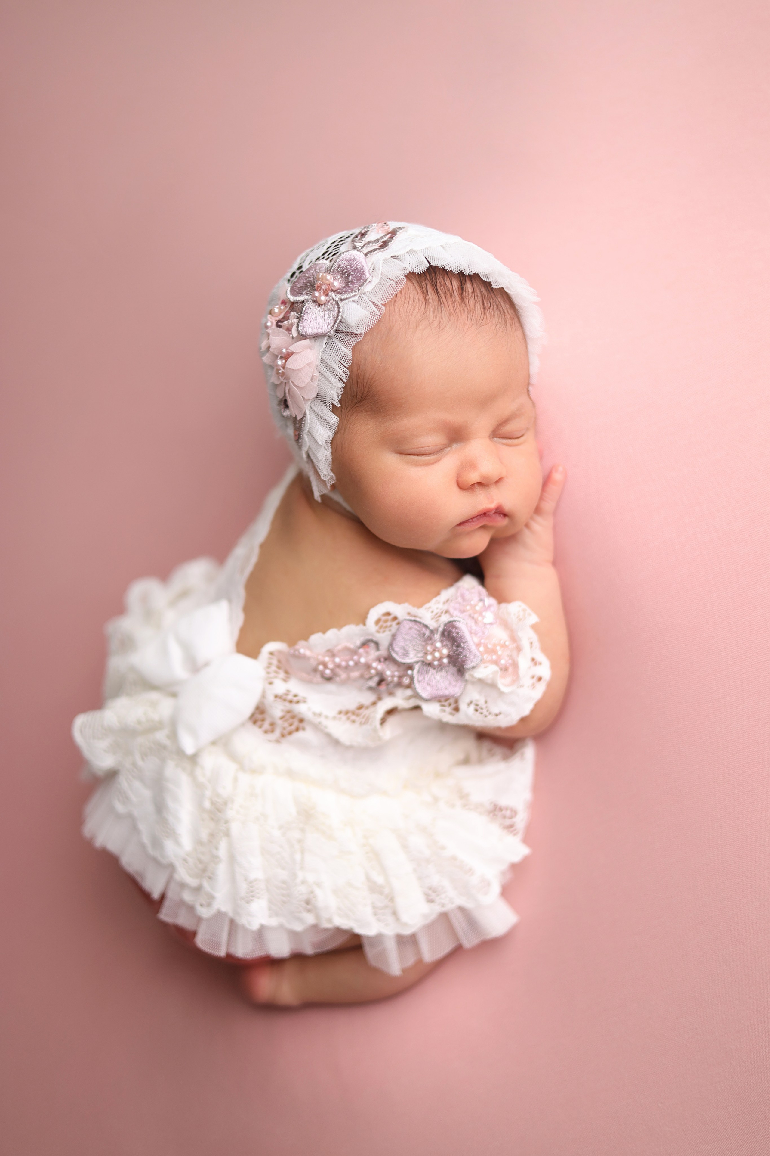 Ньюборн съемка Ульяны, оптимальный пакет. Фотограф новорожденных Москва. Ньюборн фотограф Москва