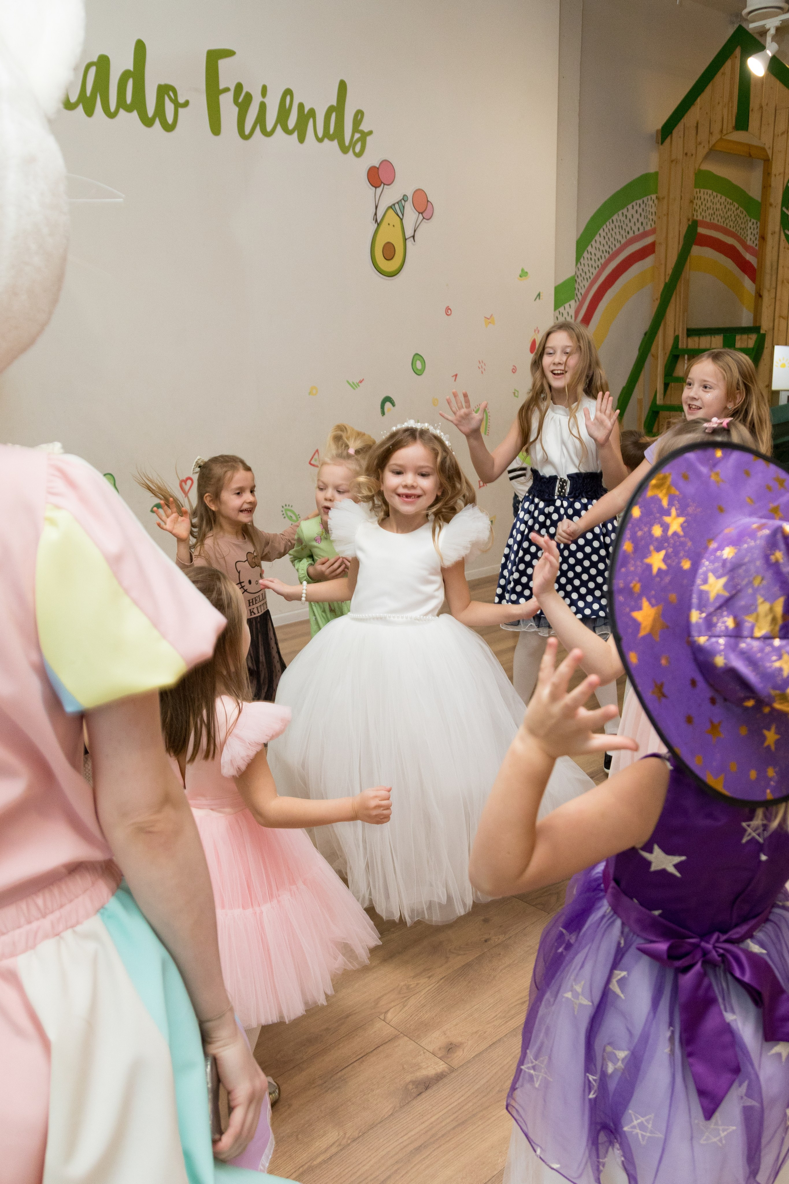 День рождения Василисы в Avocado friends, 6 лет. Детский и контент фотограф Надя Волкова Санкт-Петербург