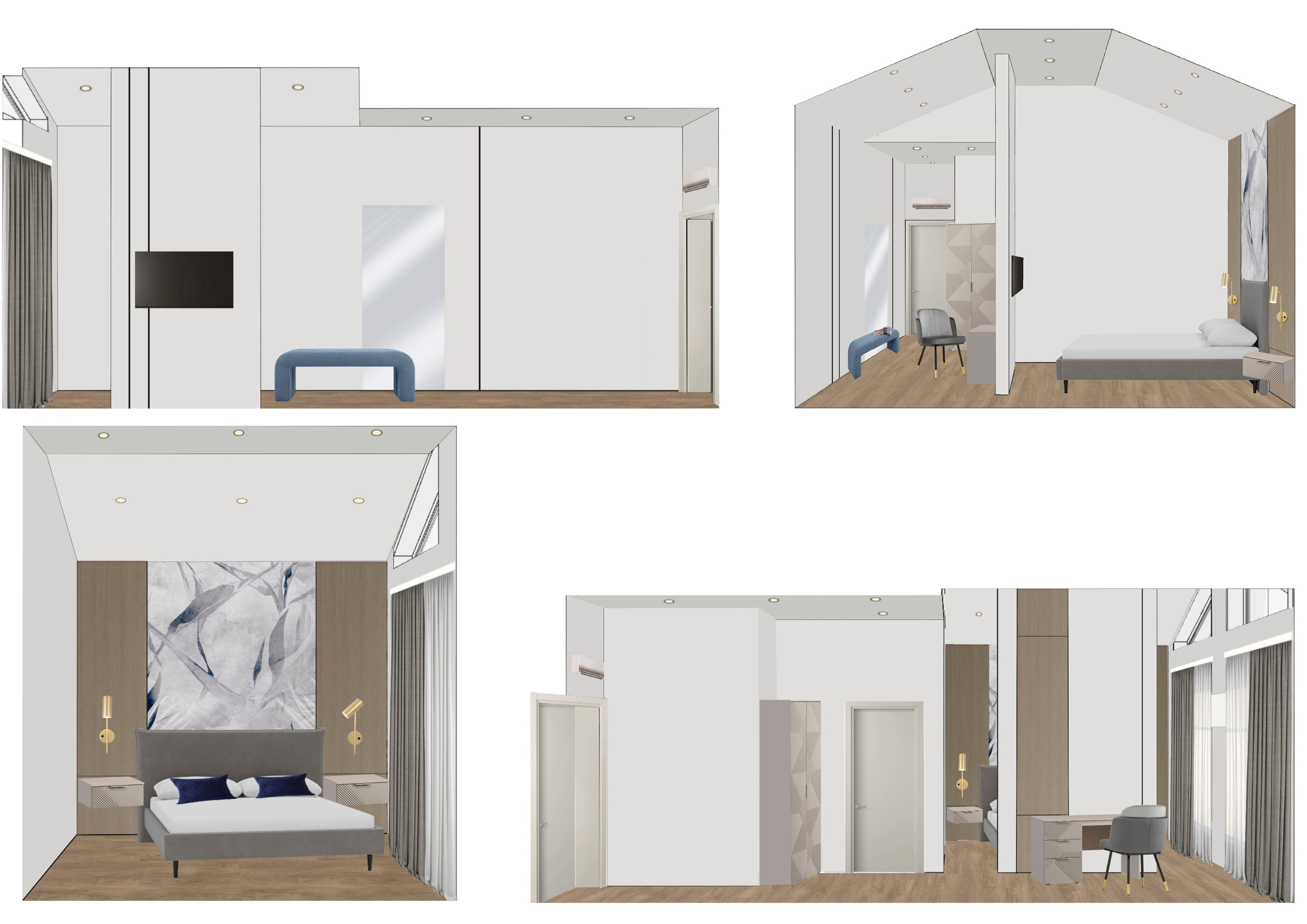 ЧАСТНЫЙ ДОМ СНТ «ЗЕЛЁНЫЙ ОСТРОВ». Студия дизайна интерьеров FORMA