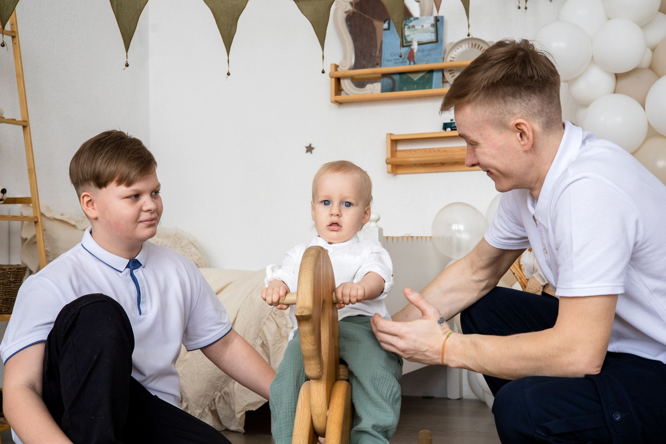 Елисею 1 годик. Настя Лекса. фотограф г. Красноярск