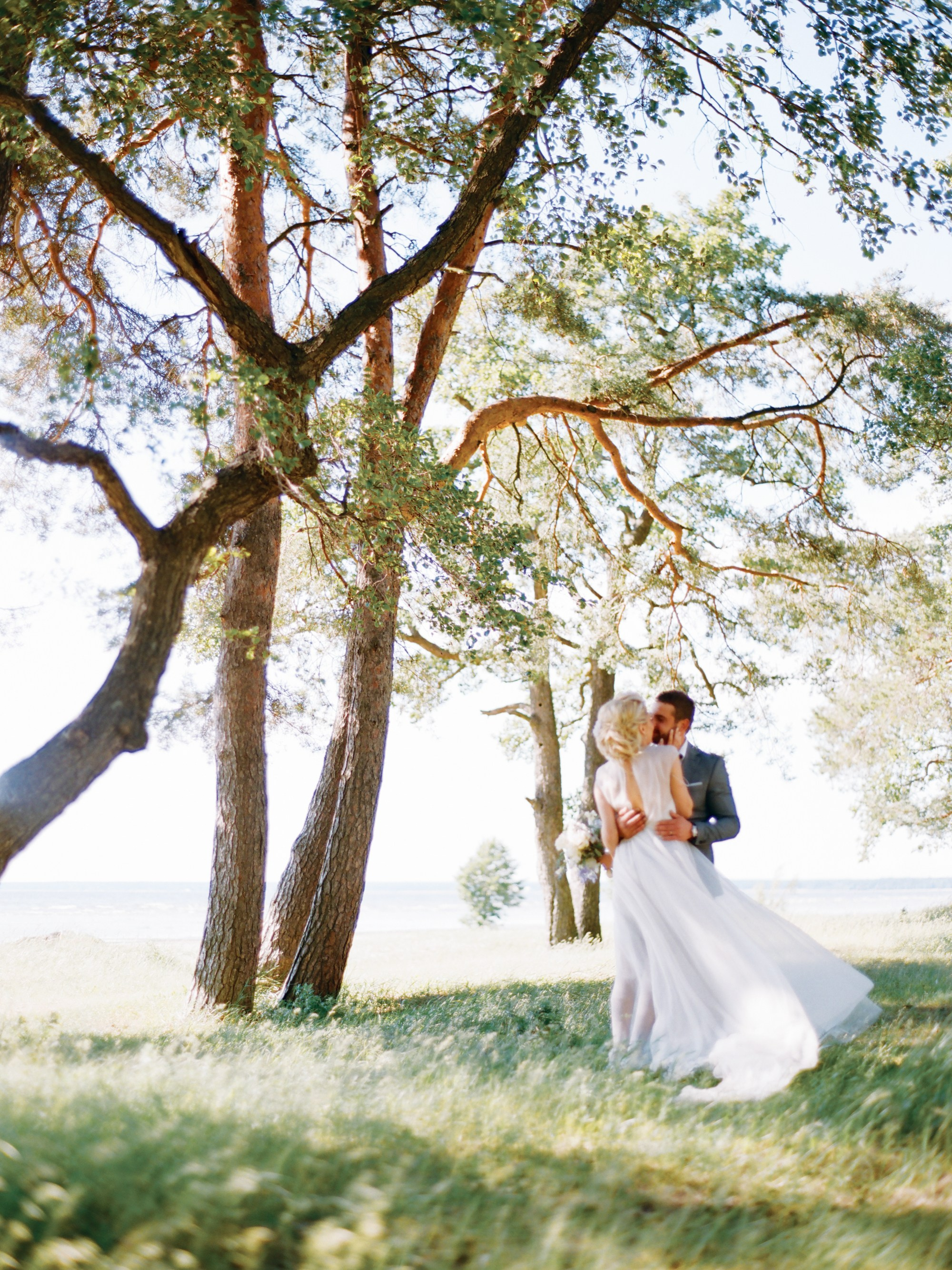 Ксения и Алексей, свадьба на Финском заливе. Изящная фотография | Ксения Милушкина