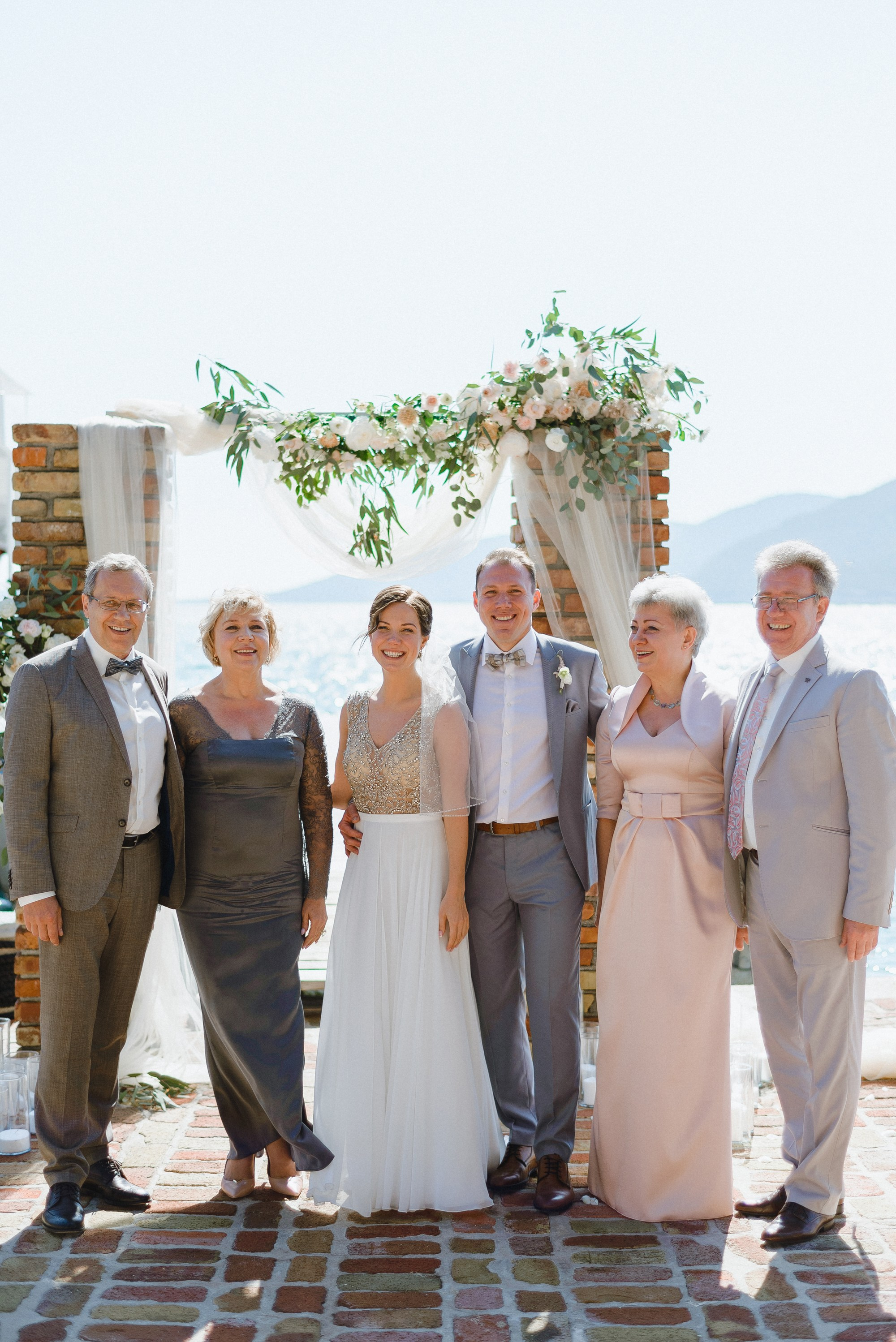 Свадебная церемония в Черногории. Изящная фотография | Ксения Милушкина