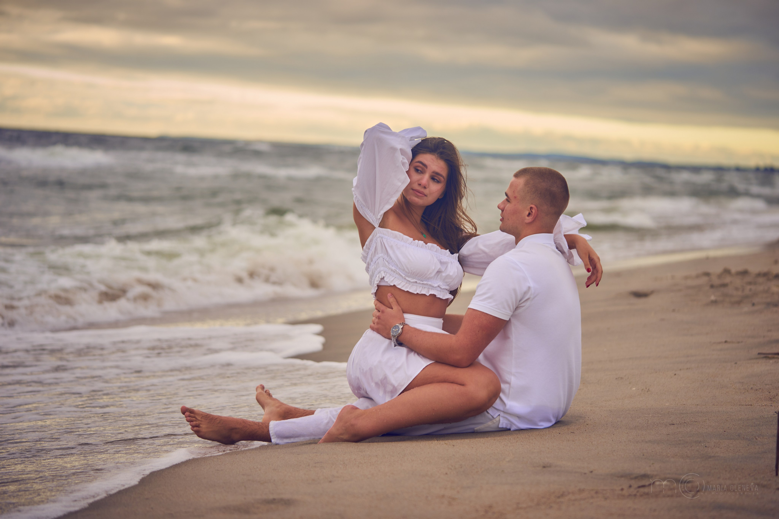 У моря. Фотограф Мария Оленева