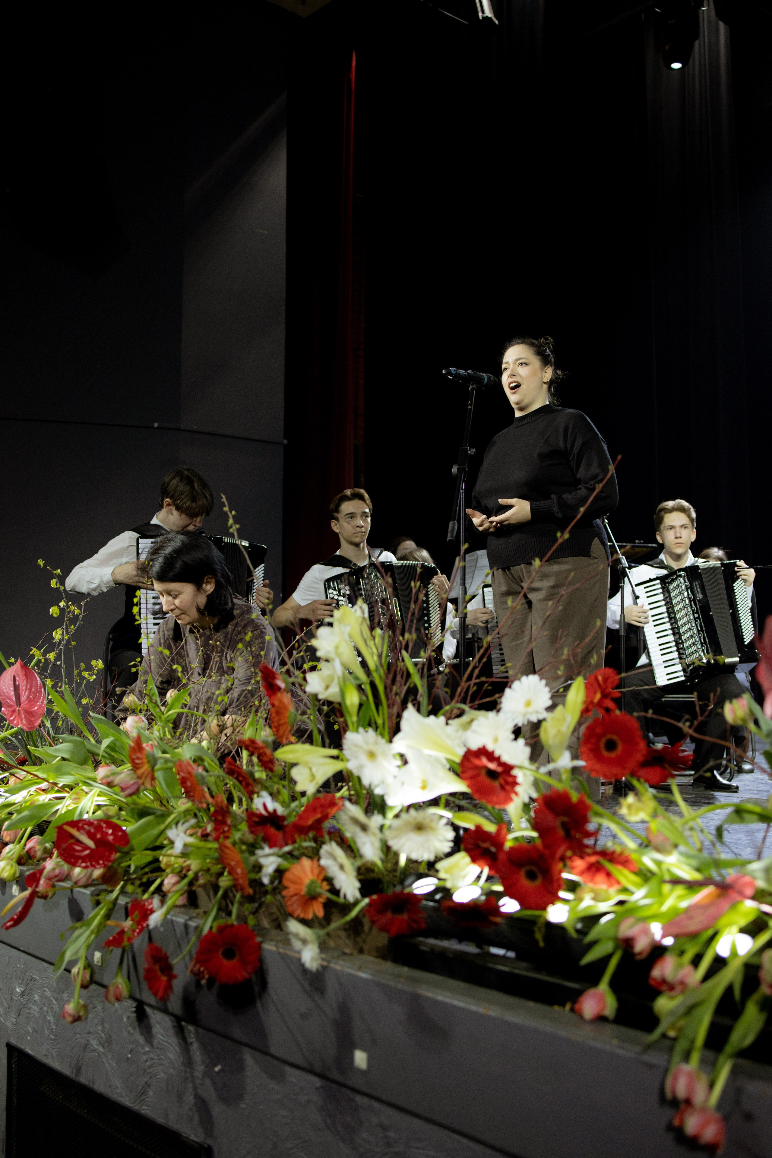 Оформление Отчетного концерта Музыкальной школы Глазунова. Оформление свадеб, декор свадеб Вера Маркова, Москва