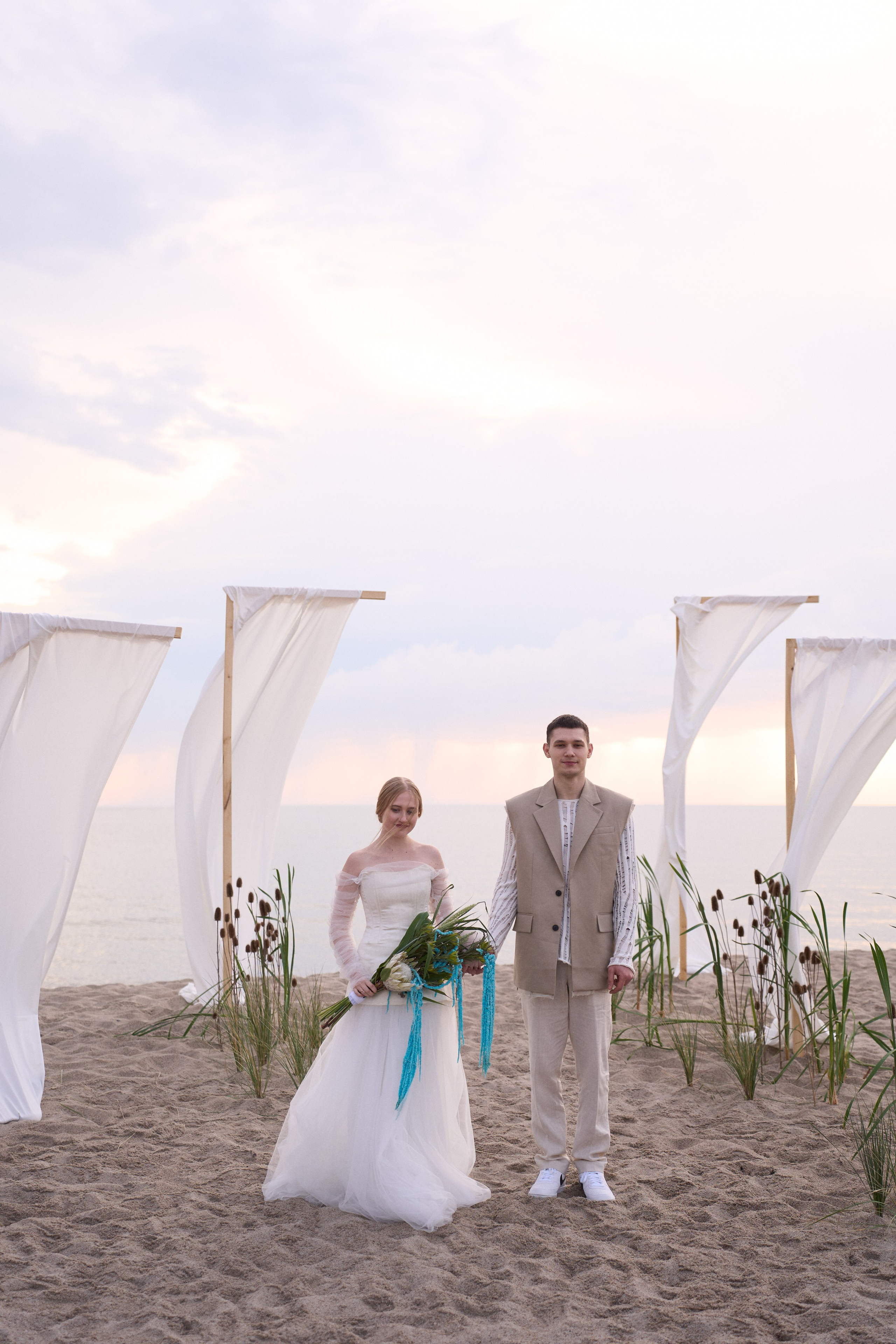 Янтарная свадьба. Калининград. Оформление свадеб, декор свадеб Вера Маркова, Москва