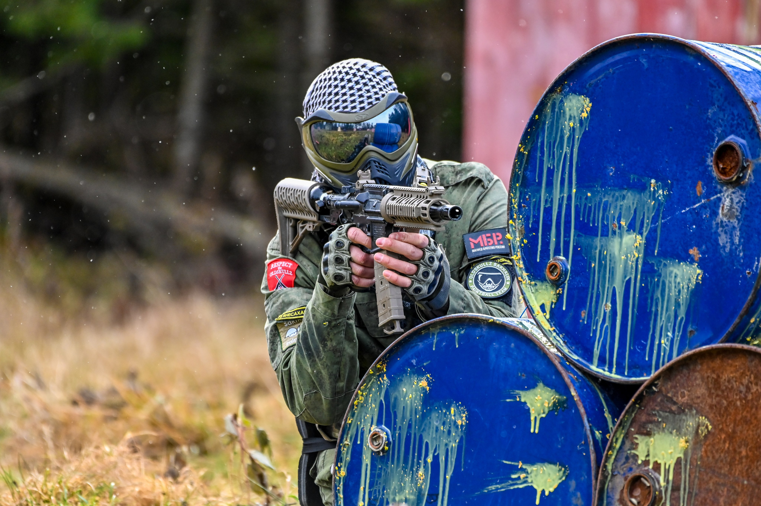 Пейнтбол. Фоторепортажи Сахалина