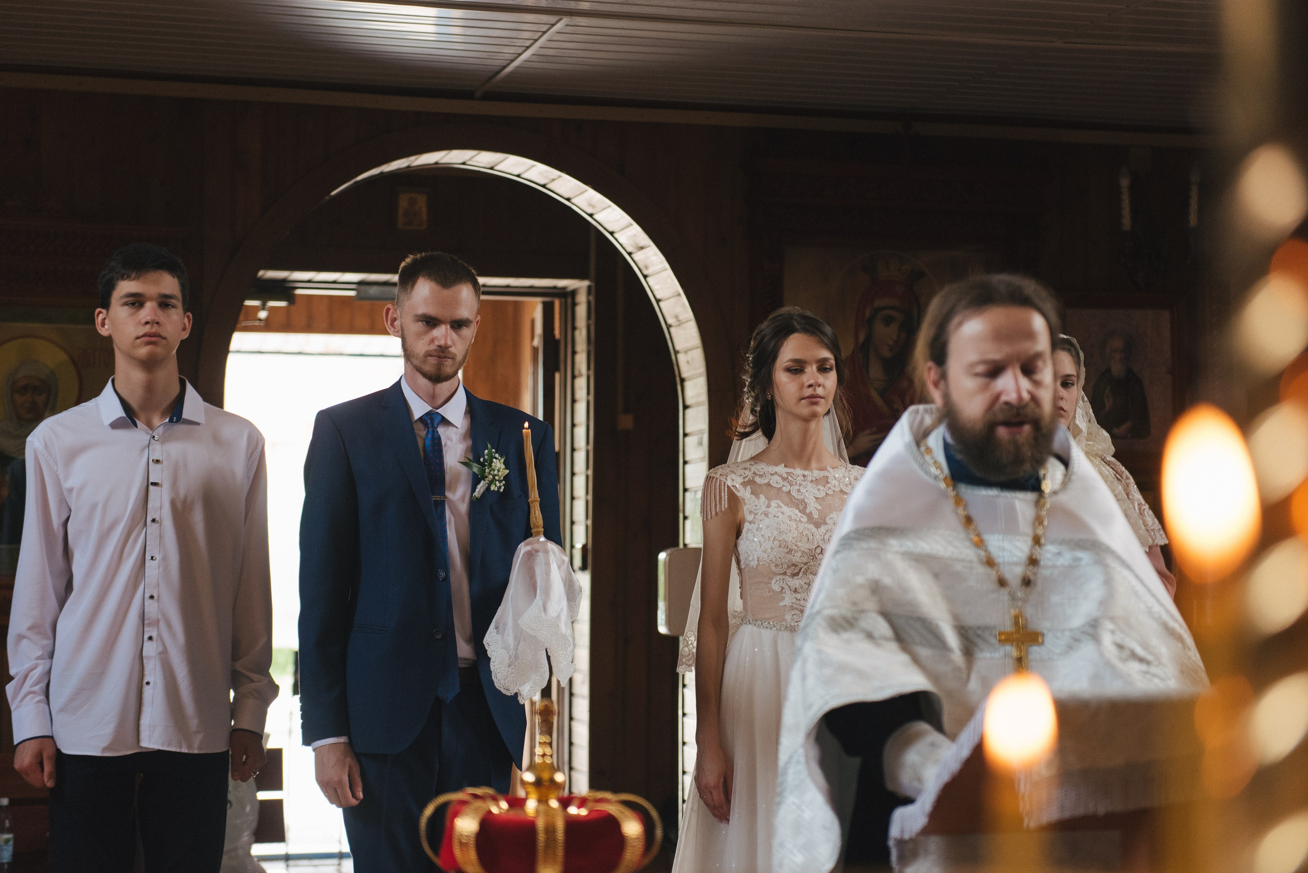 Венчание Никиты и Тони — Храм Иоанна Кронштадского. Свадебный и семейный фотограф Волгоград Москва