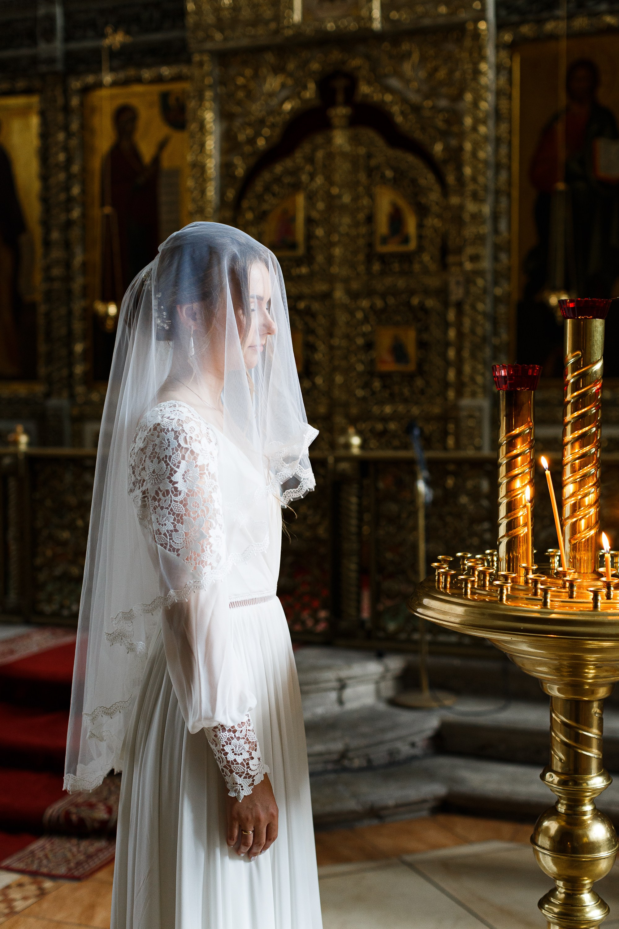 Венчание в храме Живоначальной Троицы на Шаболовке